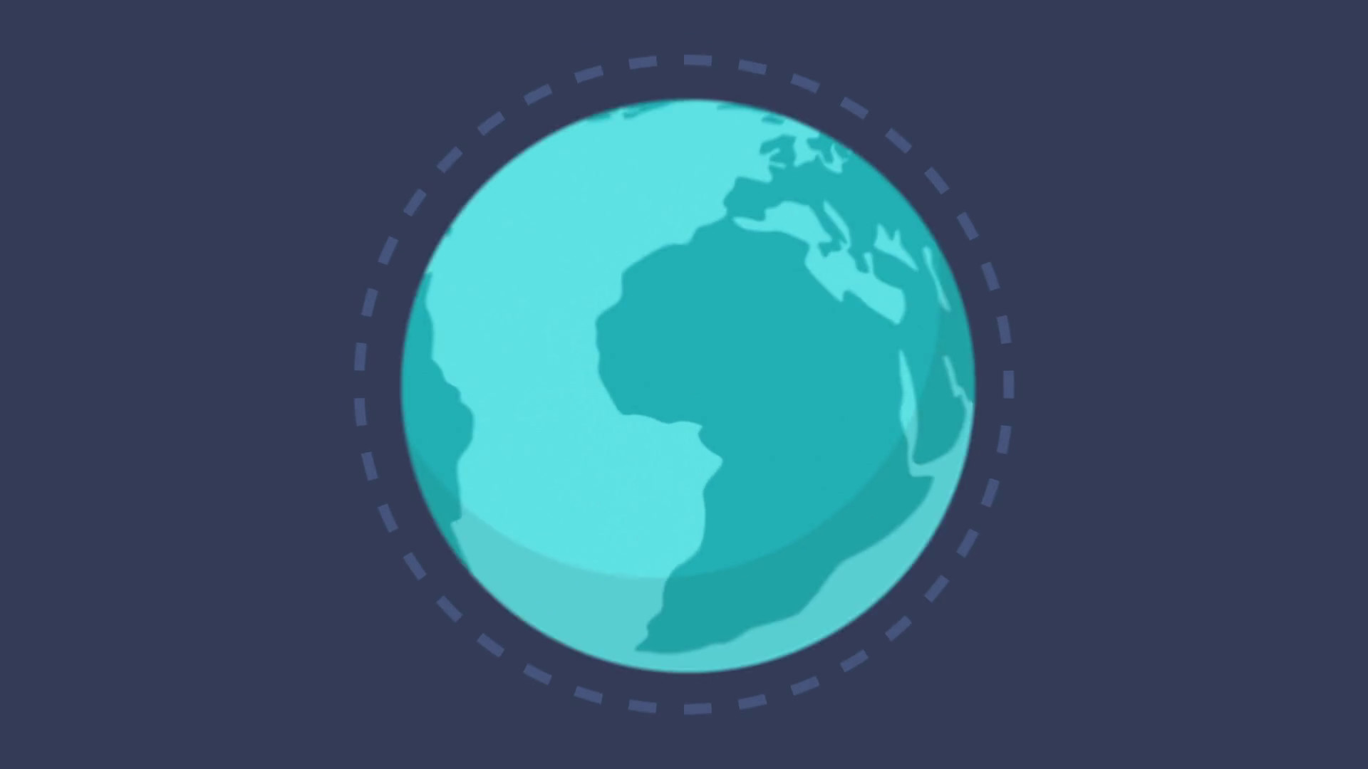 1920x1080 Flat design spinning Earth with communication network and satellites. This  animation is a seamless loop Motion Background - VideoBlocks