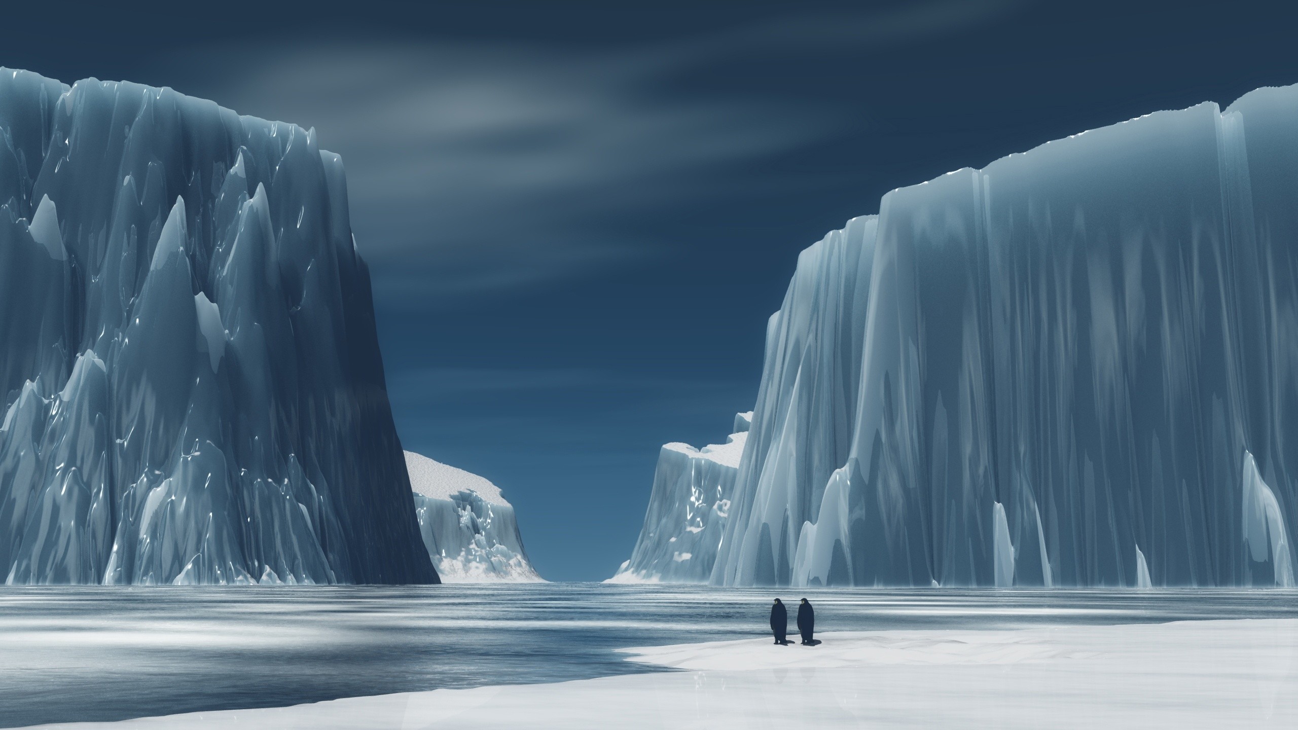 2560x1440 Impressive Iceberg Wallpaper