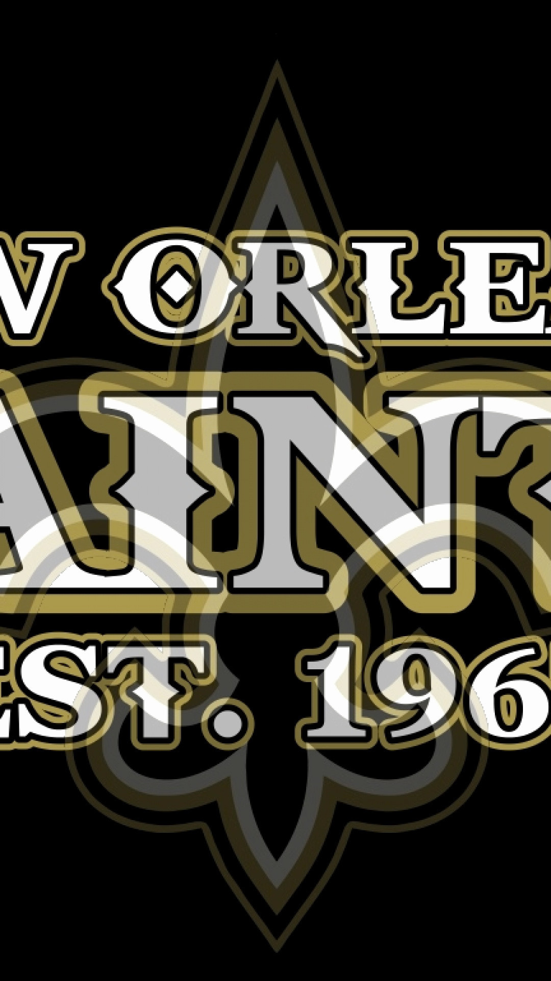 1080x1920 1920x1080 New Orleans Saints Wallpapers for iPad