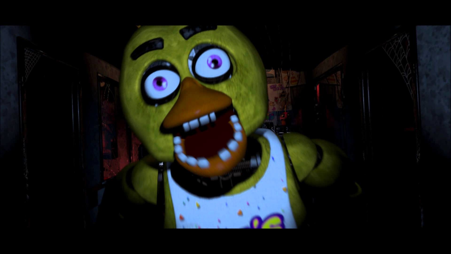 1920x1080 Chica Jump Scare - YouTube