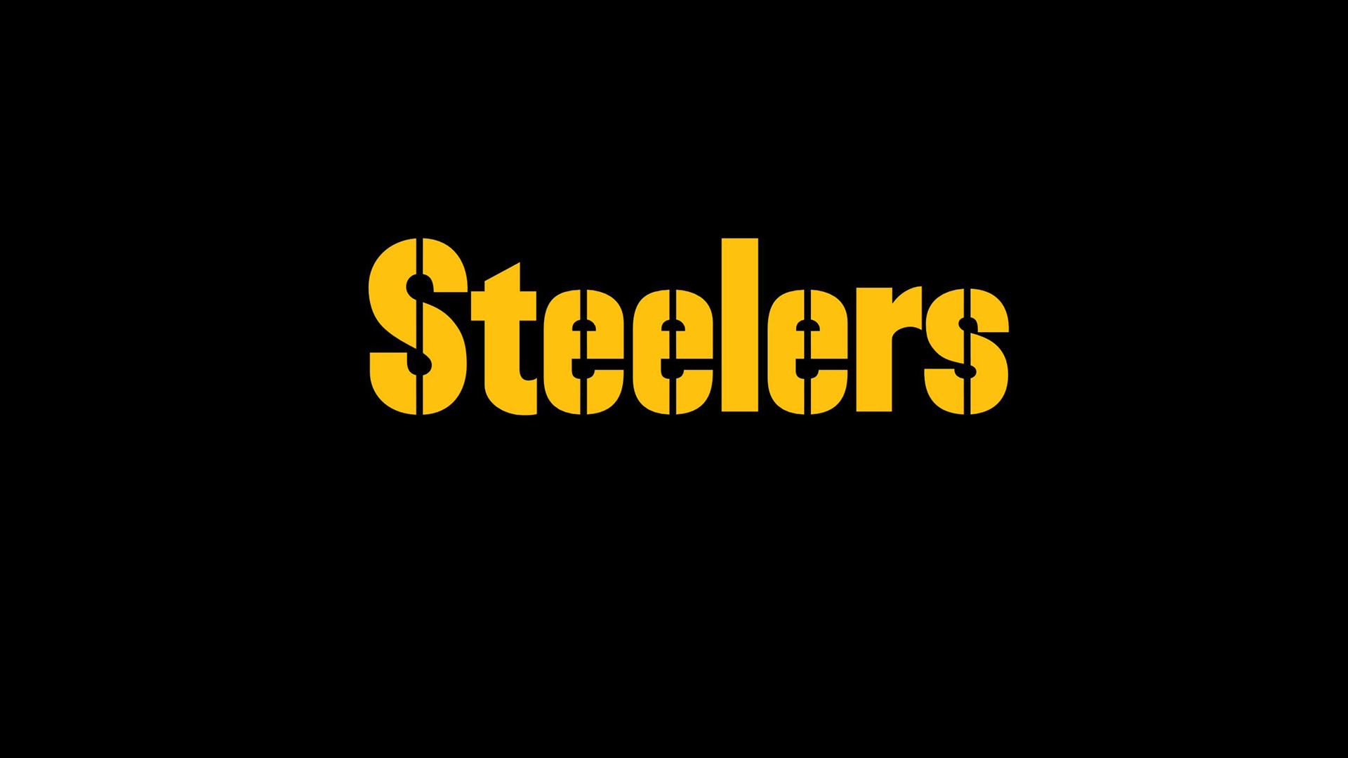1920x1080 Steelers Text Wallpaper with Dark Background ...