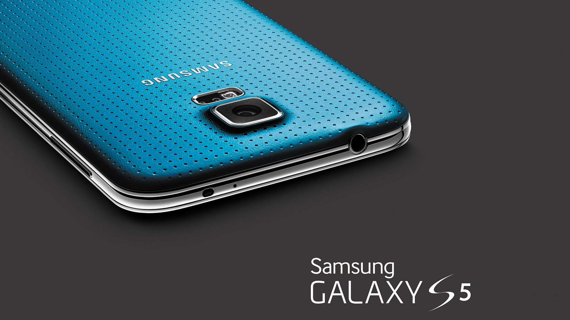 1920x1080 HD Wallpaper: Samsung Galaxy S5 Blue