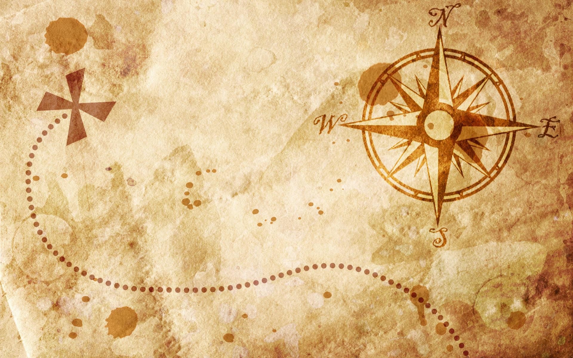 1920x1200 Old-map-with-a-compass-on-it-wallpapers-