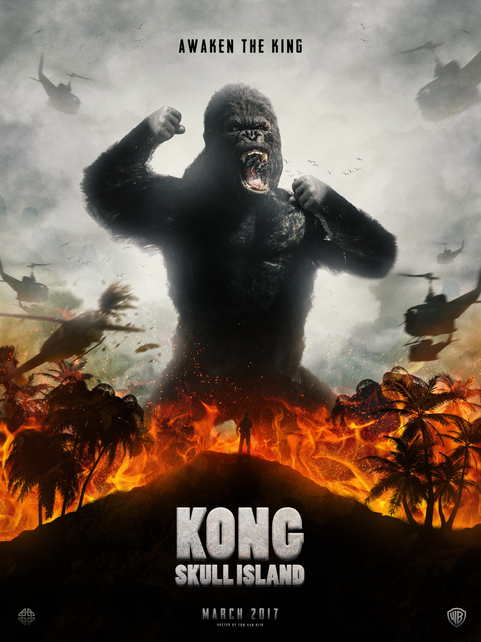 1600x2133 Kong: Skull Island (2017) HD Wallpaper From Gallsource.com