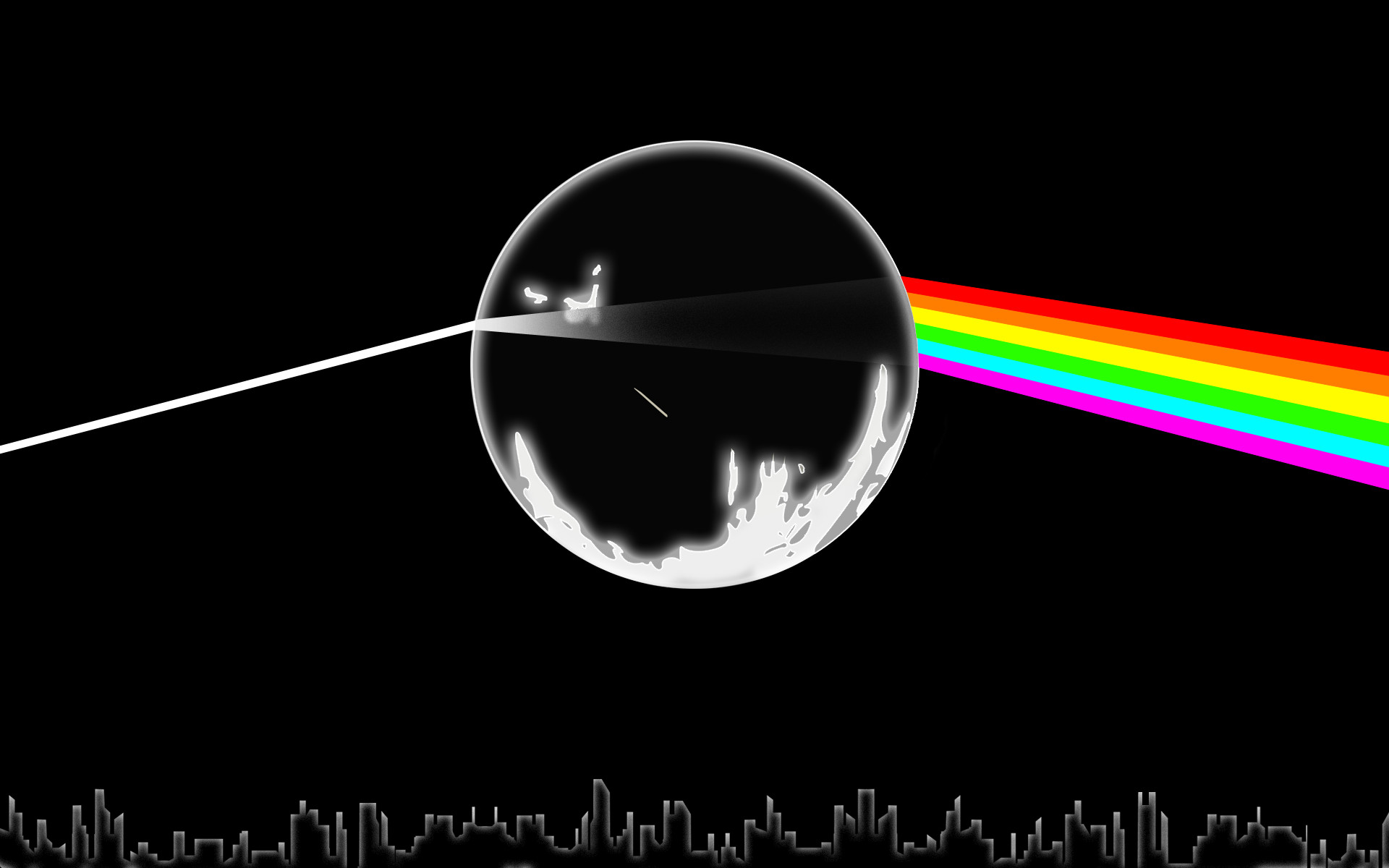 1920x1200 Dark Side Of The Moon Album Cover
