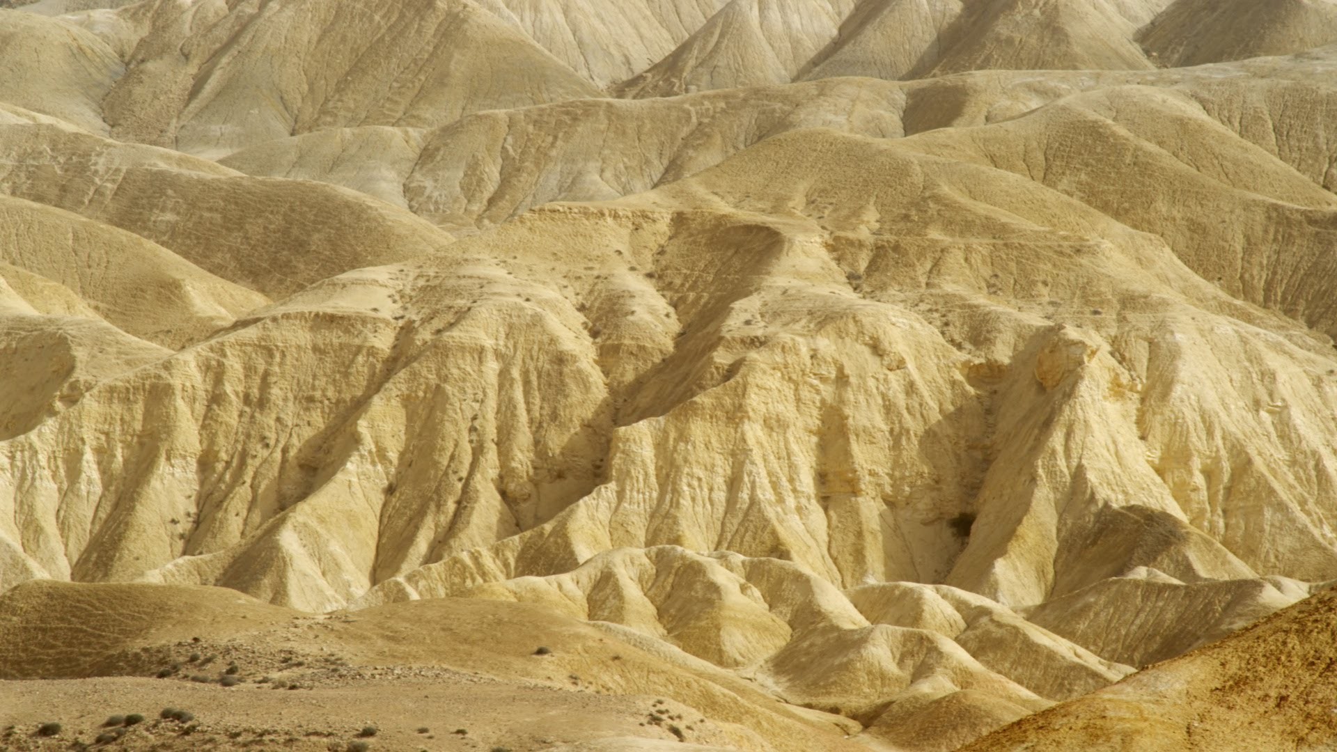 1920x1080 Stock Video Footage panorama of a mountainous desert landscape shot in  Israel at 4k with Red.