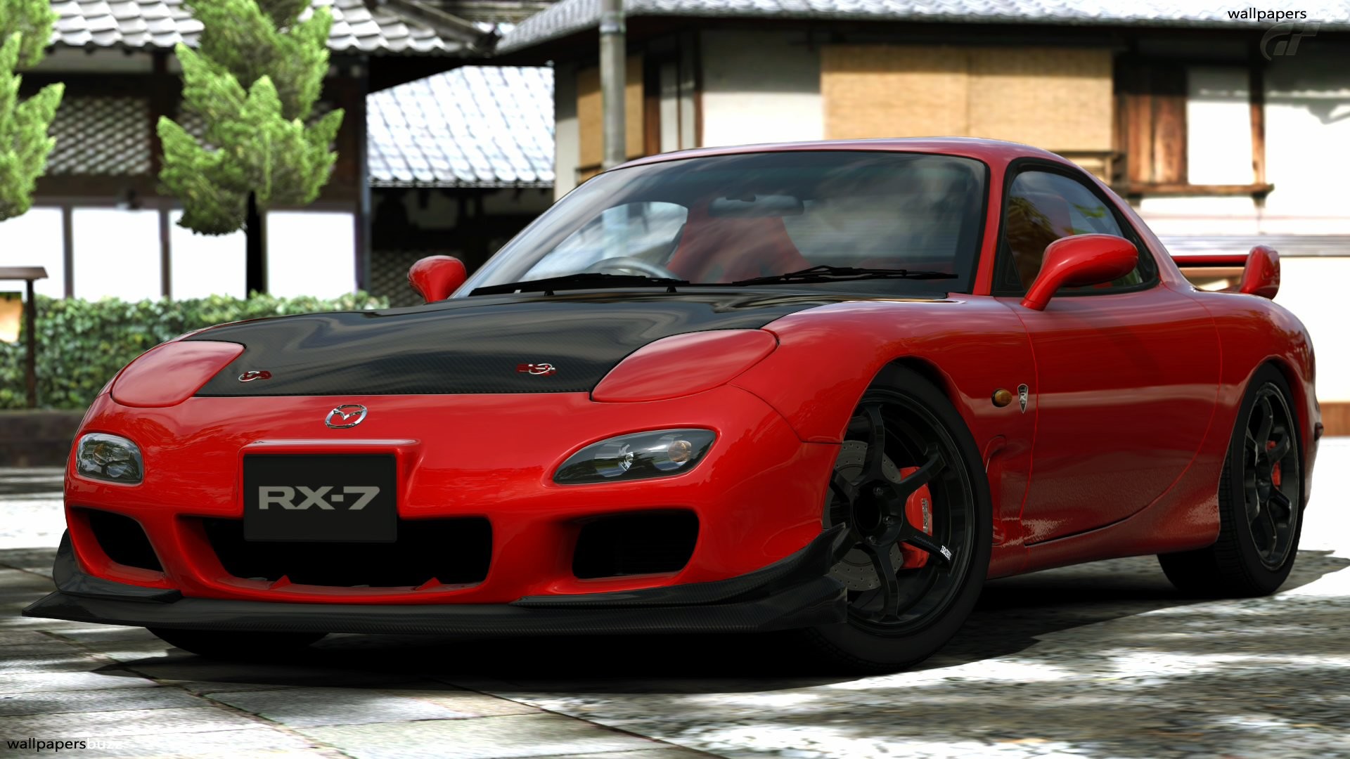 1920x1080 Mazda RX-7 front