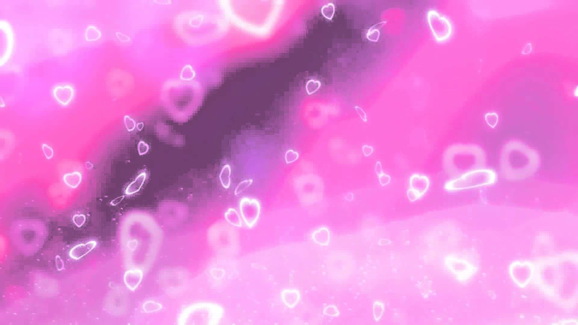 1920x1080 Purple and Pink Heart Bokeh Background Video Clip Motion Graphic Free  Download - YouTube