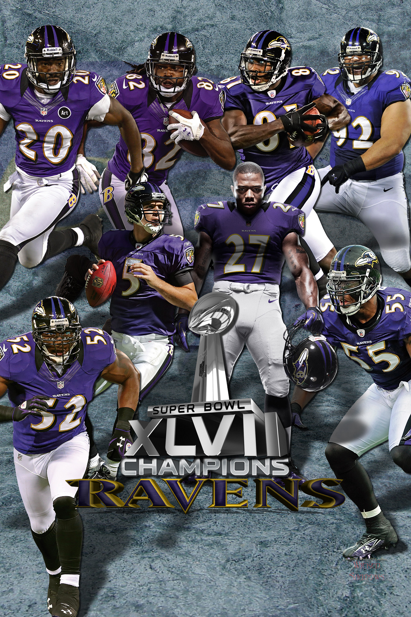 1365x2048 Wallpapers By Wicked Shadows: Baltimore Ravens Super Bowl .
