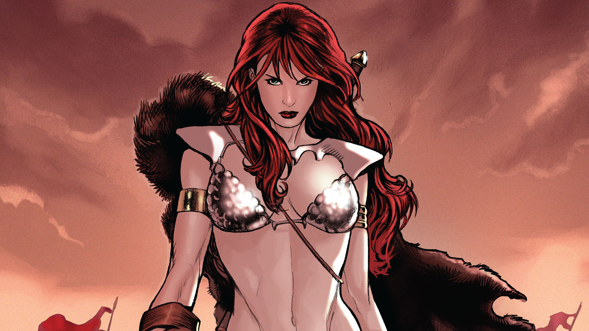 1920x1080 Red Sonja Wallpapers