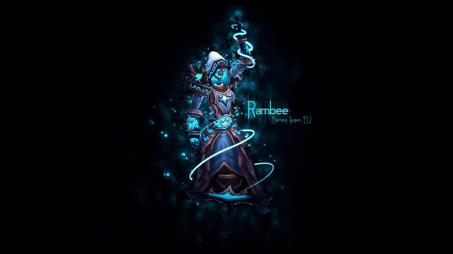 1920x1080 Rambee Frost Mage by Aeveradys Rambee Frost Mage by Aeveradys