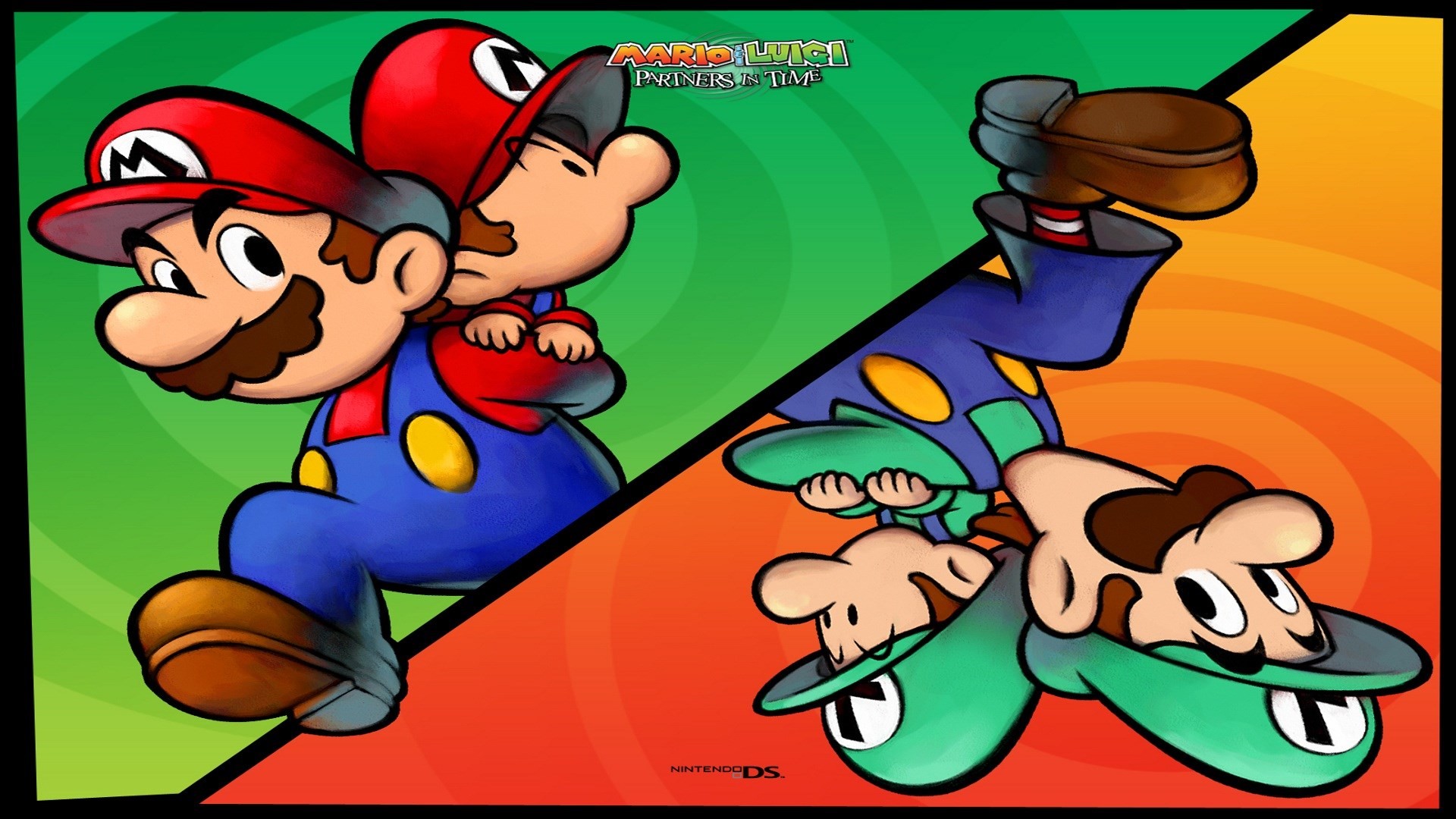1920x1080 mario and luigi partners in time wallpaper free - mario and luigi partners  in time category