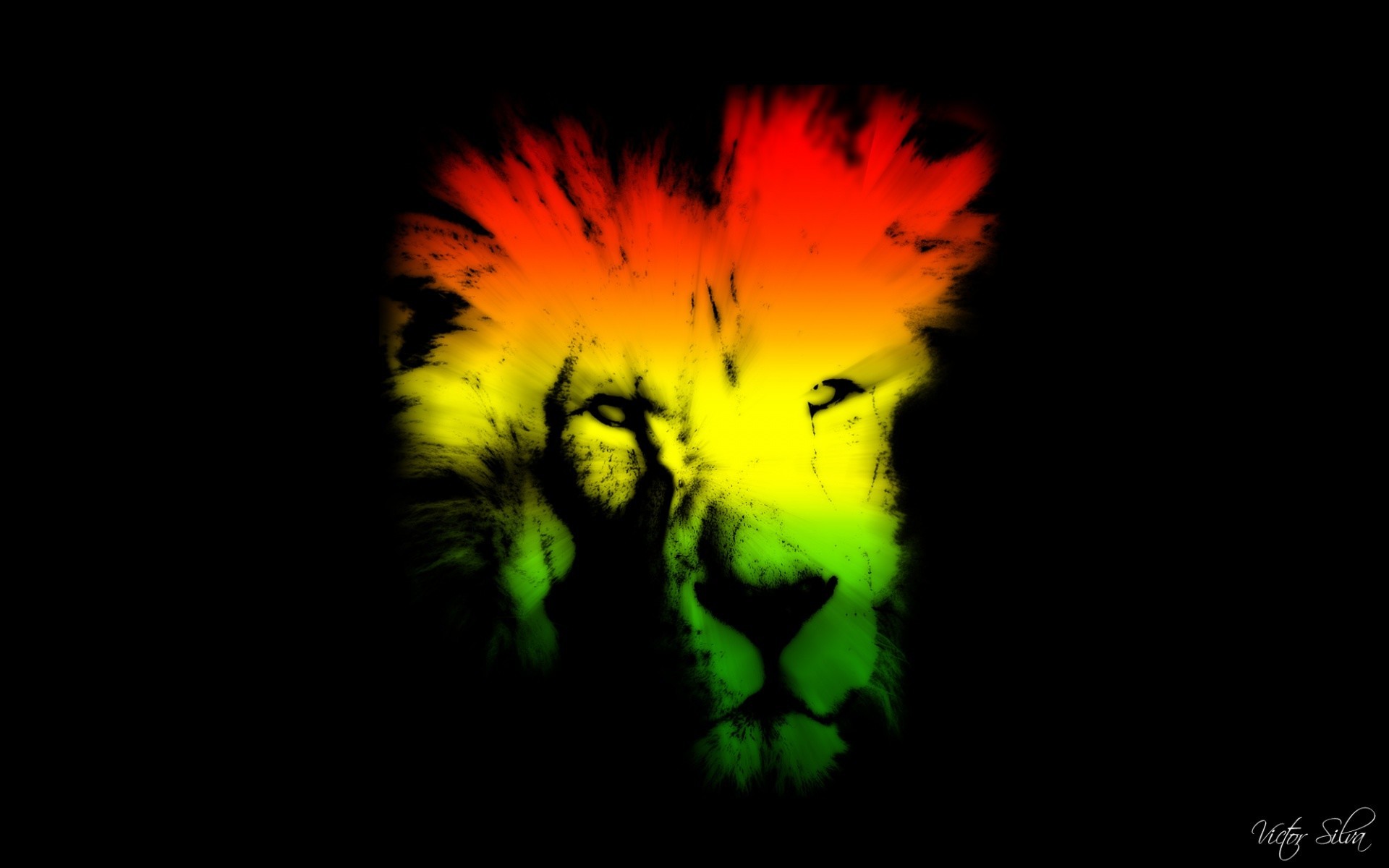 1920x1200 1920x1080 Wallpapers For > Rasta Lion Wallpapers