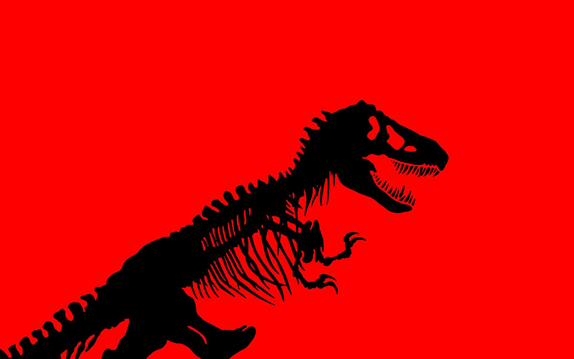 1920x1200 Jurassic Park T-rex Background