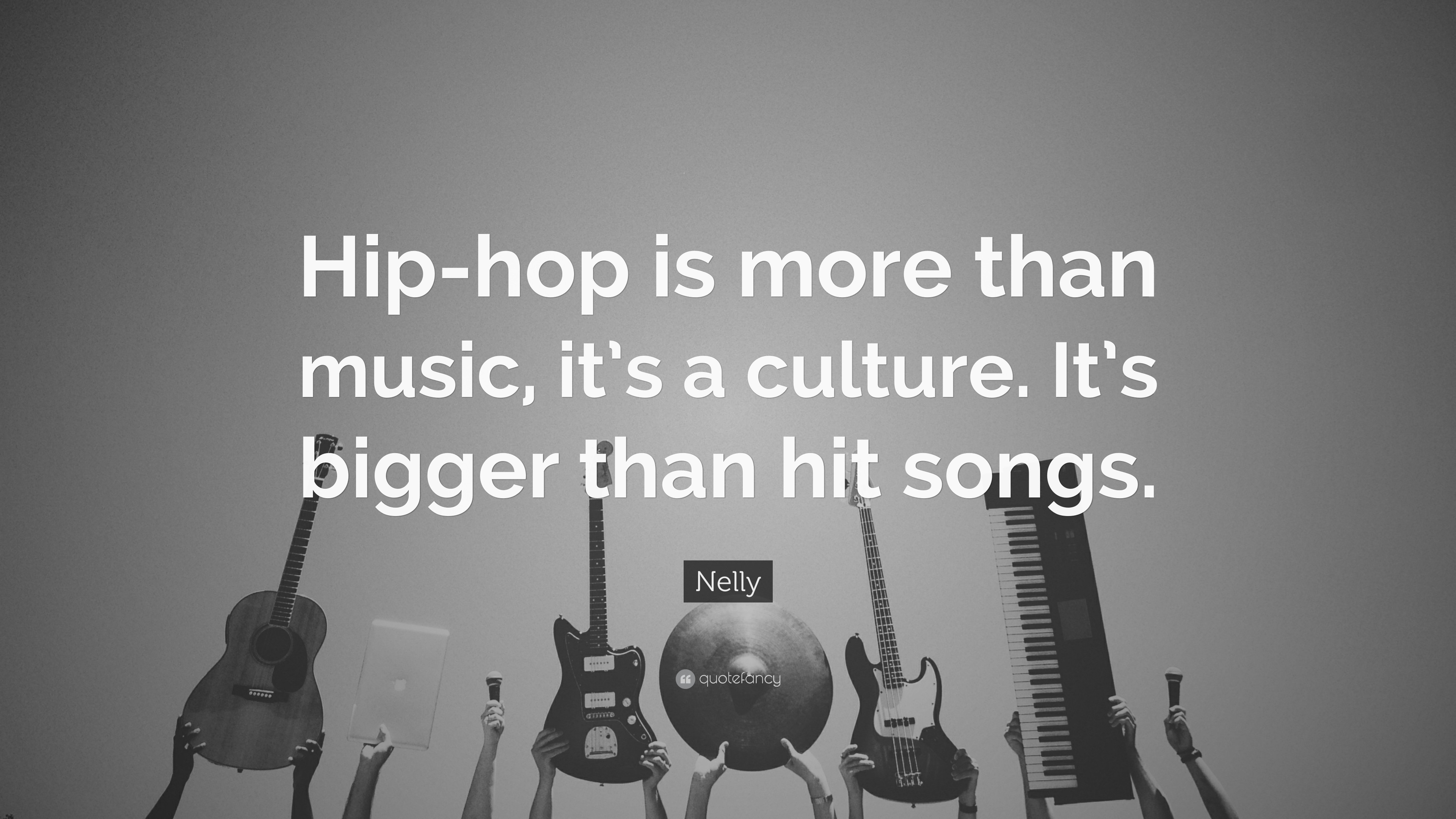 3840x2160 Nelly Quote: “Hip-hop is more than music, it's a culture.