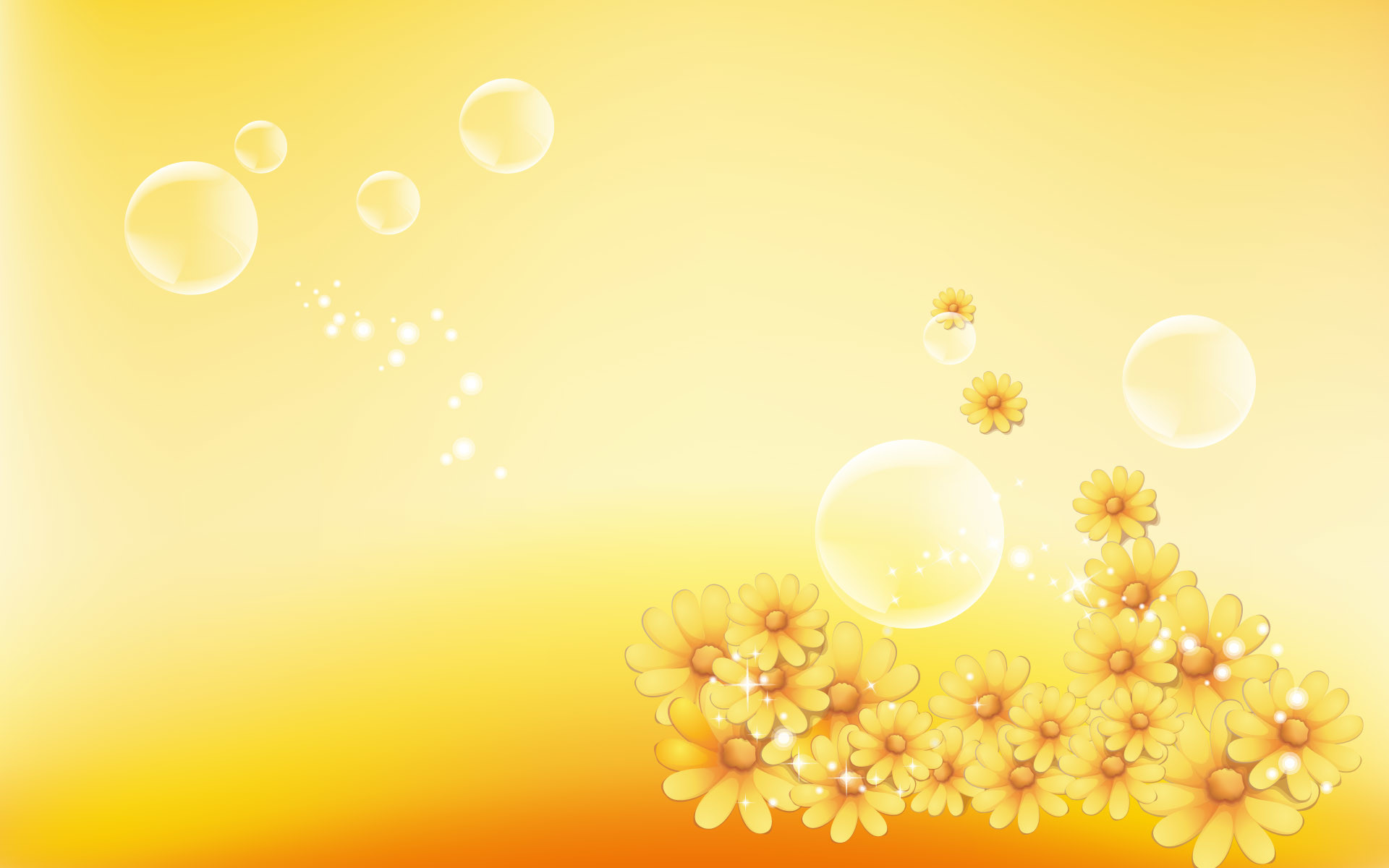 1920x1200 Yellow Color Background