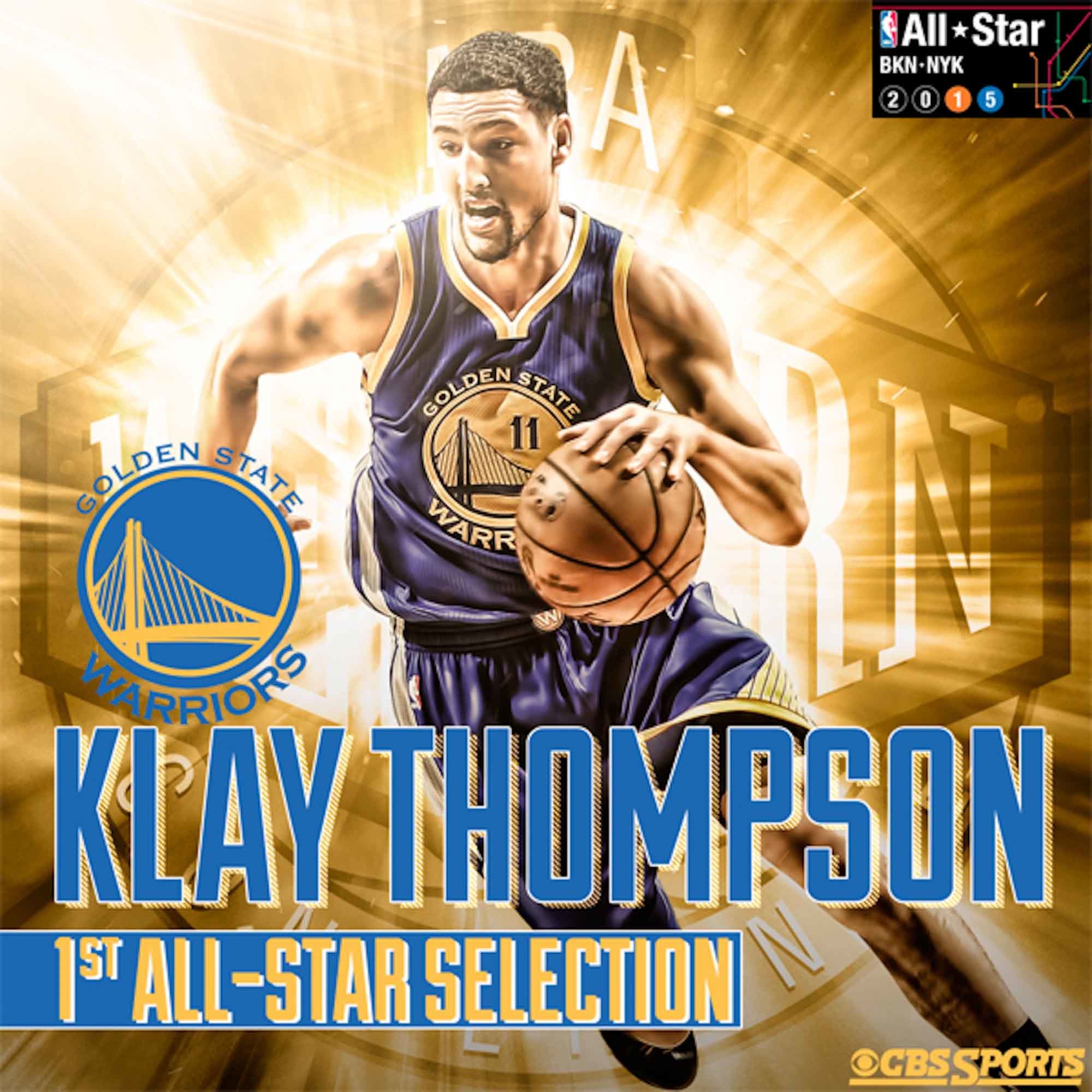 2000x2000 2016 was Klay Thompson's first year as an All Star. Photo from http:/