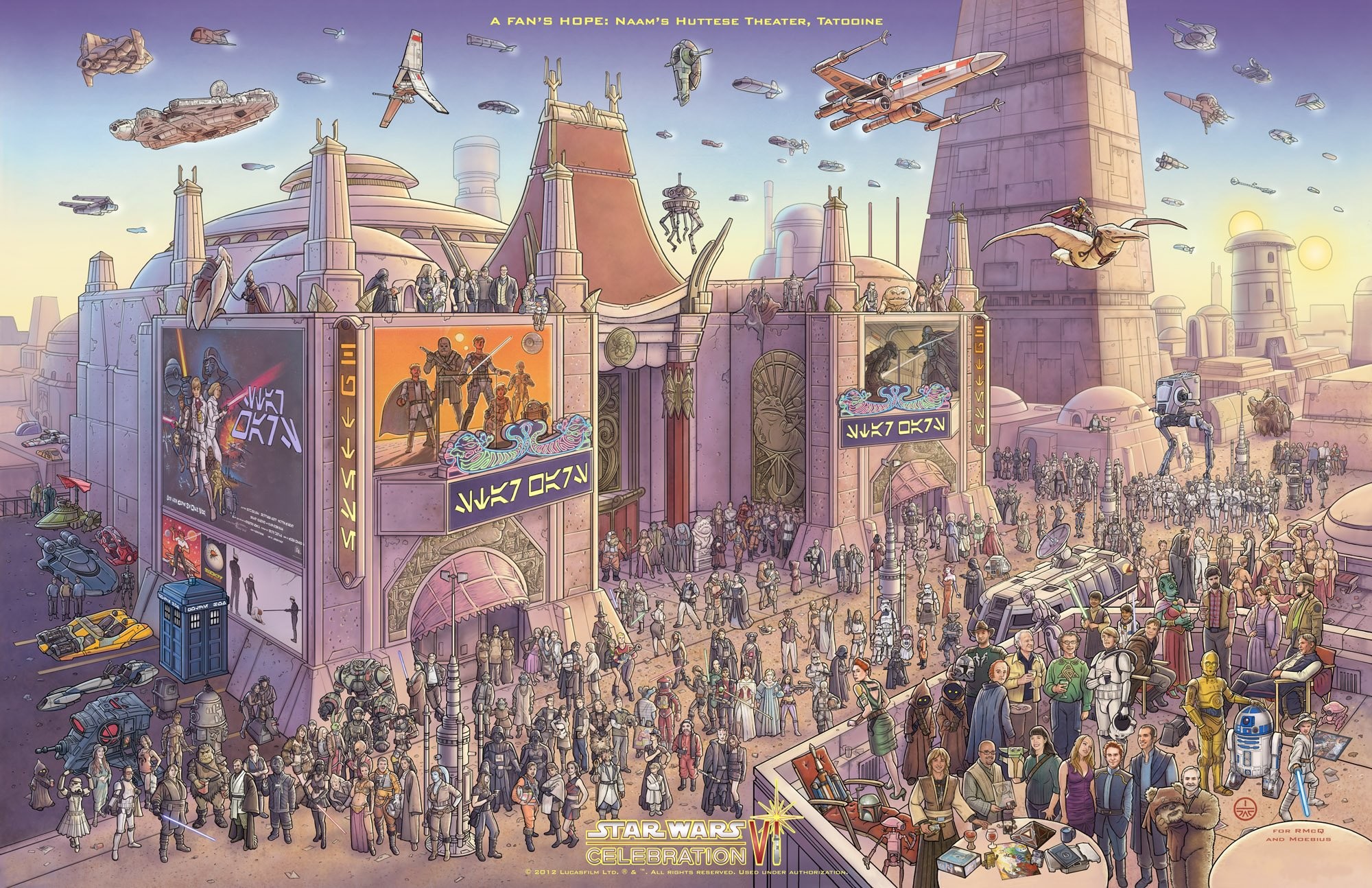 2000x1294 Star Wars Celebration VI Poster by Jeff Carlisle