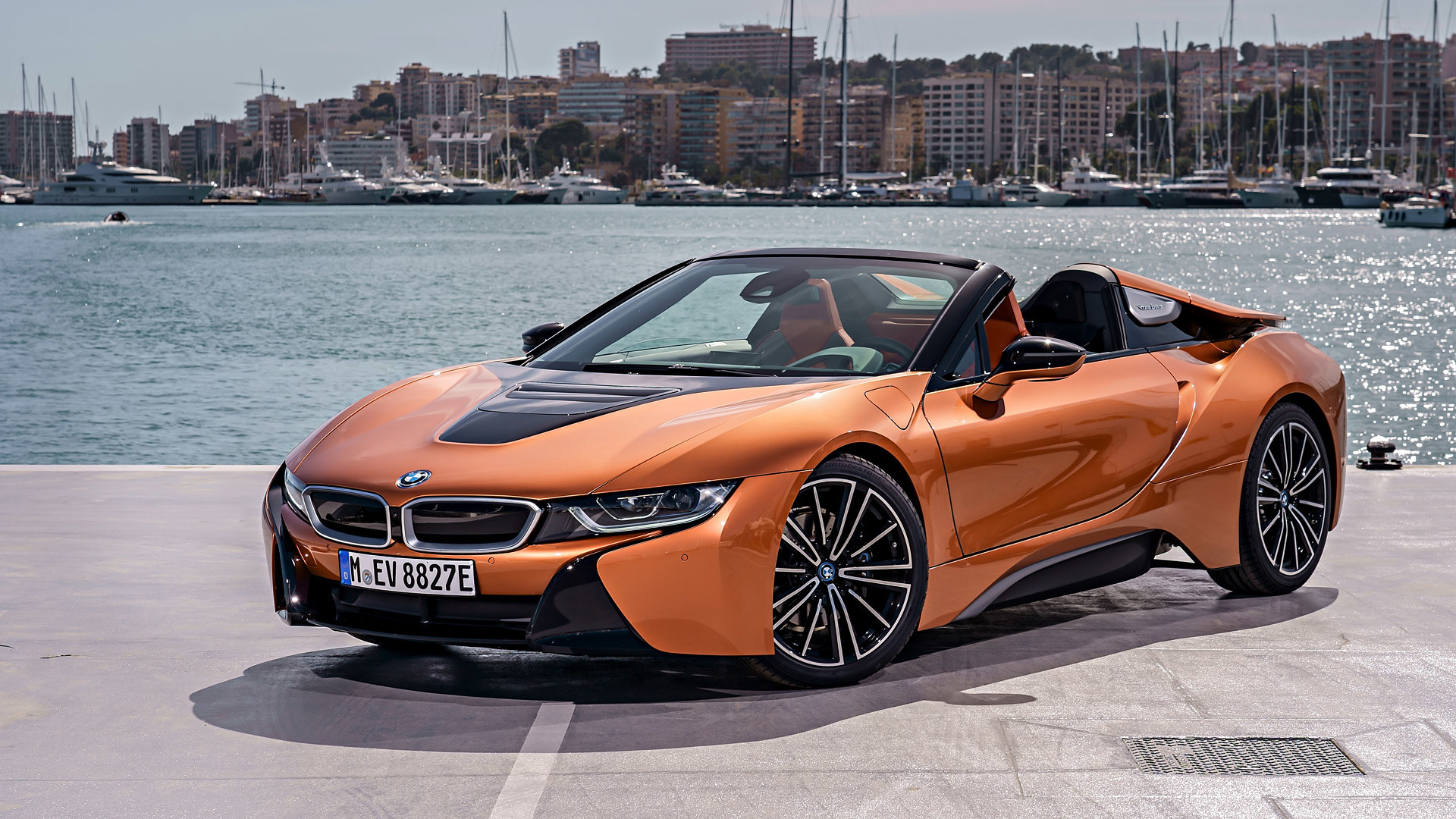 1920x1080 2019 BMW i8 Roadster picture.