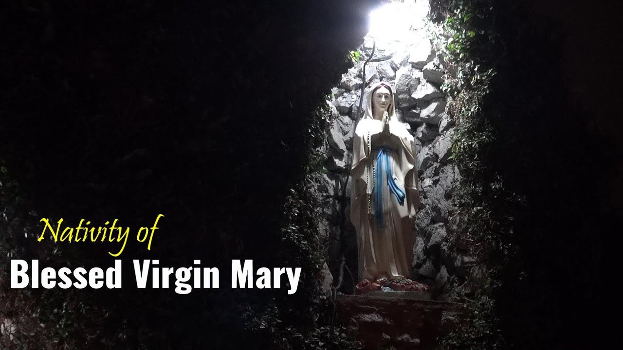 1920x1080 Nativity of Blessed Virgin Mary ~ St. Joseph Church' Grotto, Malaysia -  YouTube