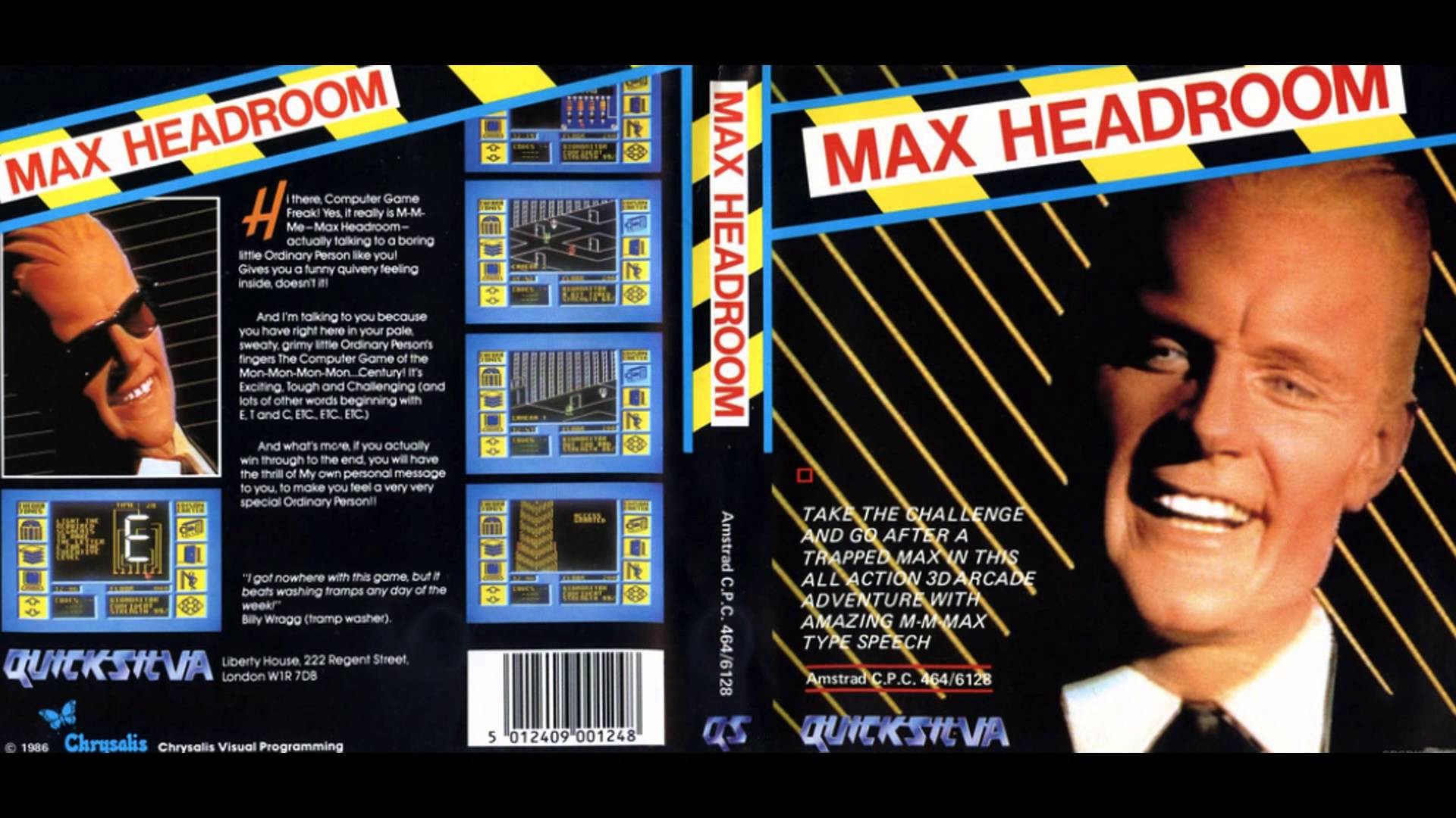 1920x1080 max headroom for Amstrad CPC (slideshow)