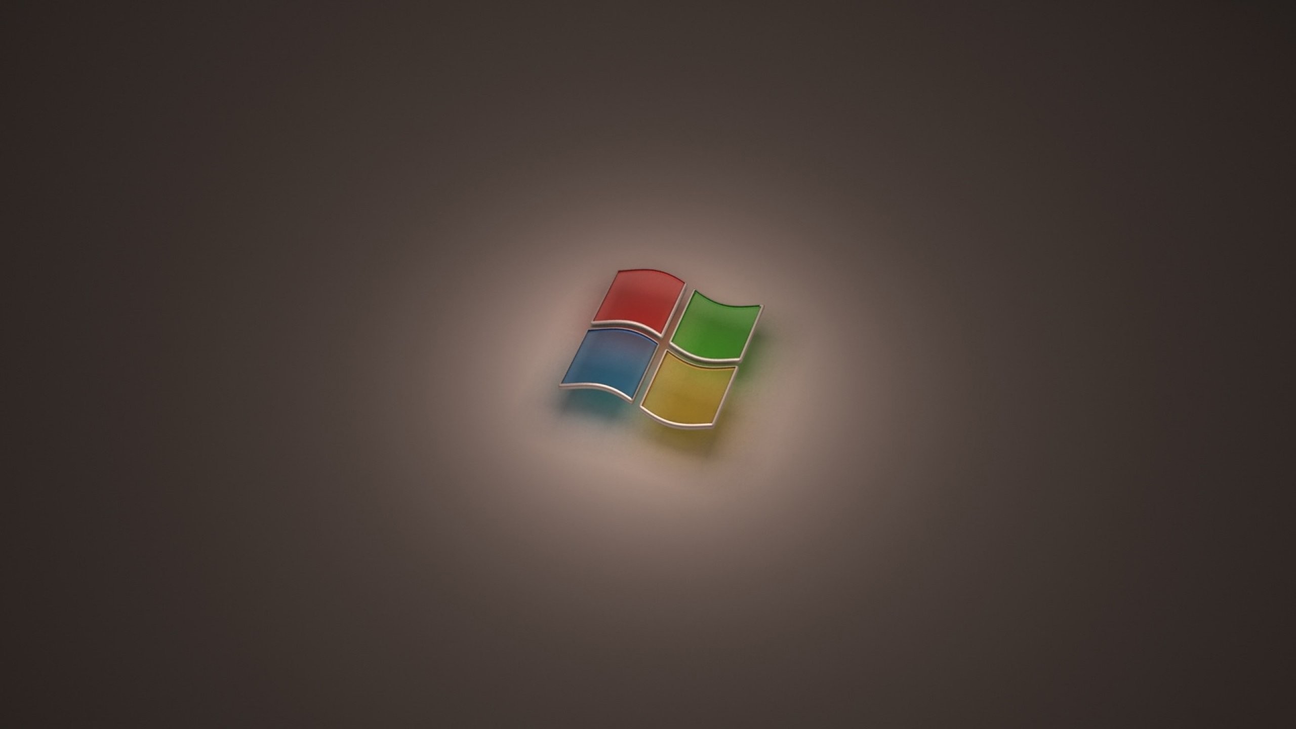 2560x1440 Microsoft Desktop Logos Windows Technology Abstract.