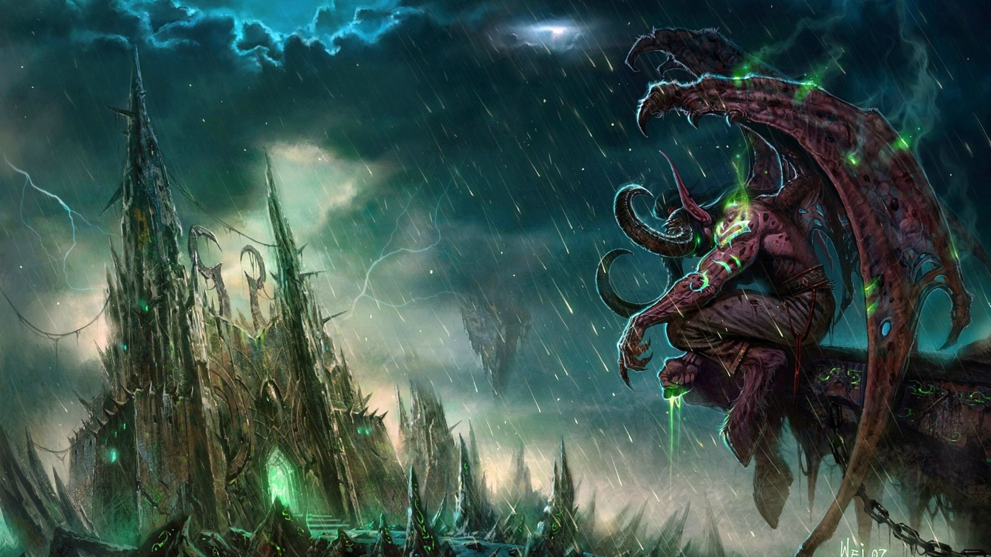 3840x2160 World of Warcraft: Legion Beta - Demon Hunter full starting zone.  [SPOILERS] - YouTube