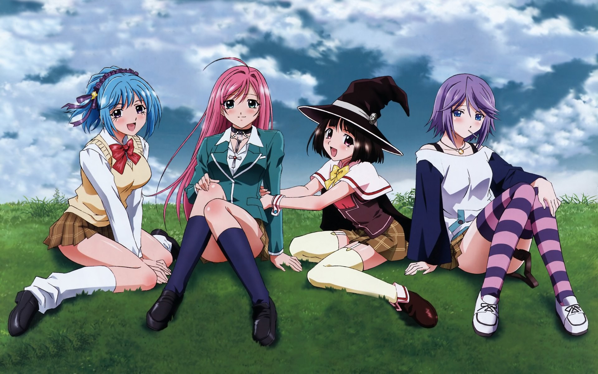 1920x1200 61 Rosario + Vampire HD Wallpapers | Backgrounds - Wallpaper Abyss