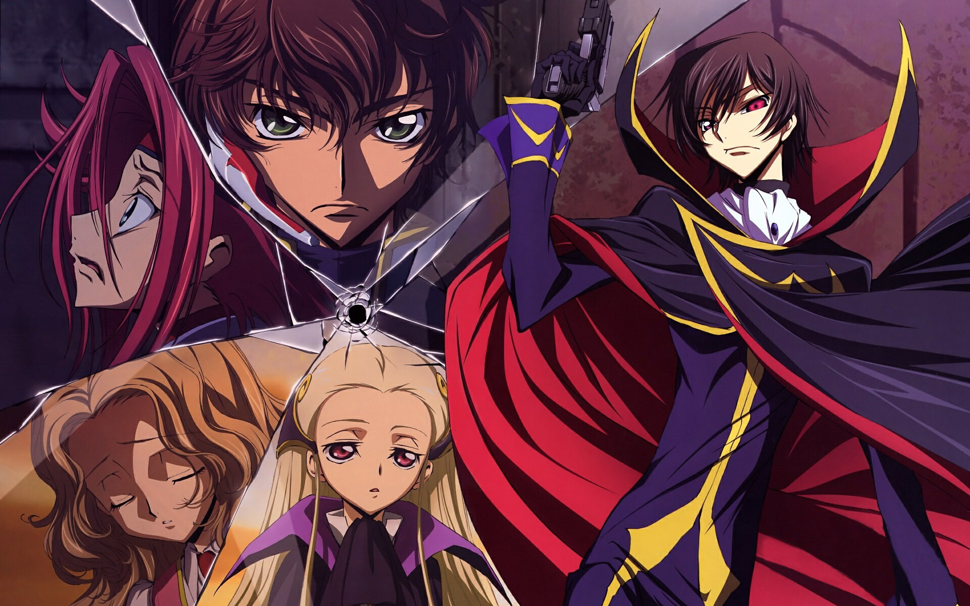 lelouch lamperouge code geass zero Wallpaper HD Anime 4K Wallpapers  Images and Background  Wallpapers Den