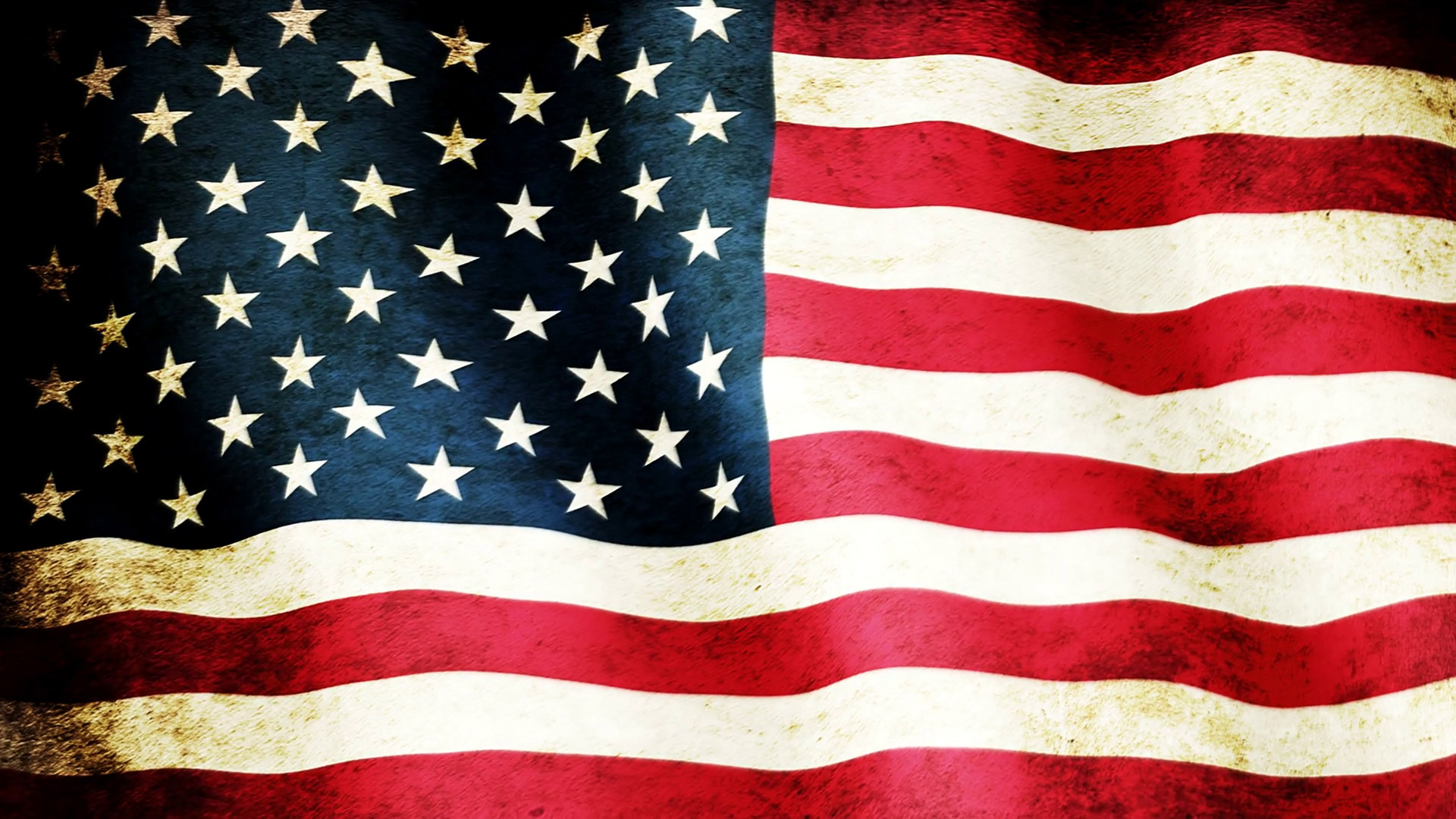1920x1080 United States of America (USA) Flag - War Background - 4K (3840x2160)