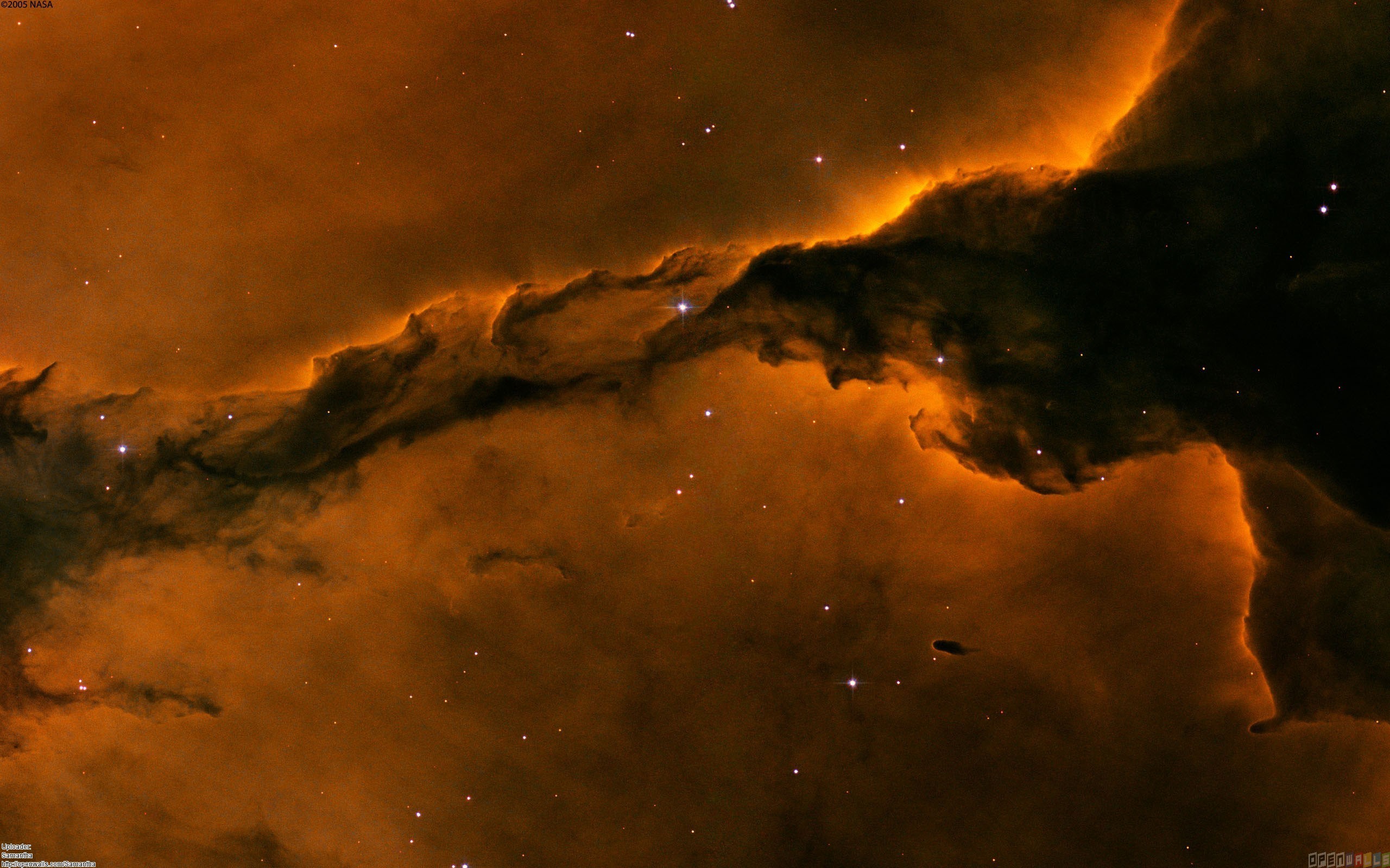 2560x1600 Stellar spire in the eagle nebula wallpaper #23830 - Open .