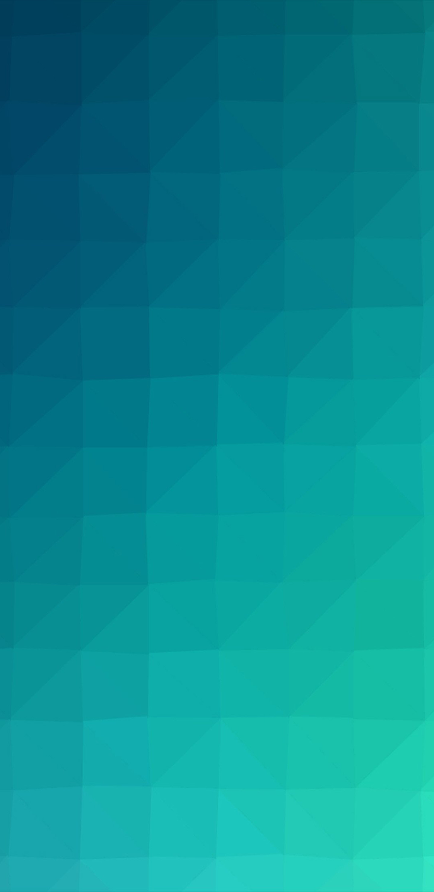 1440x2960 Green and blue polygon abstract pattern Galaxy Note 8 Wallpaper