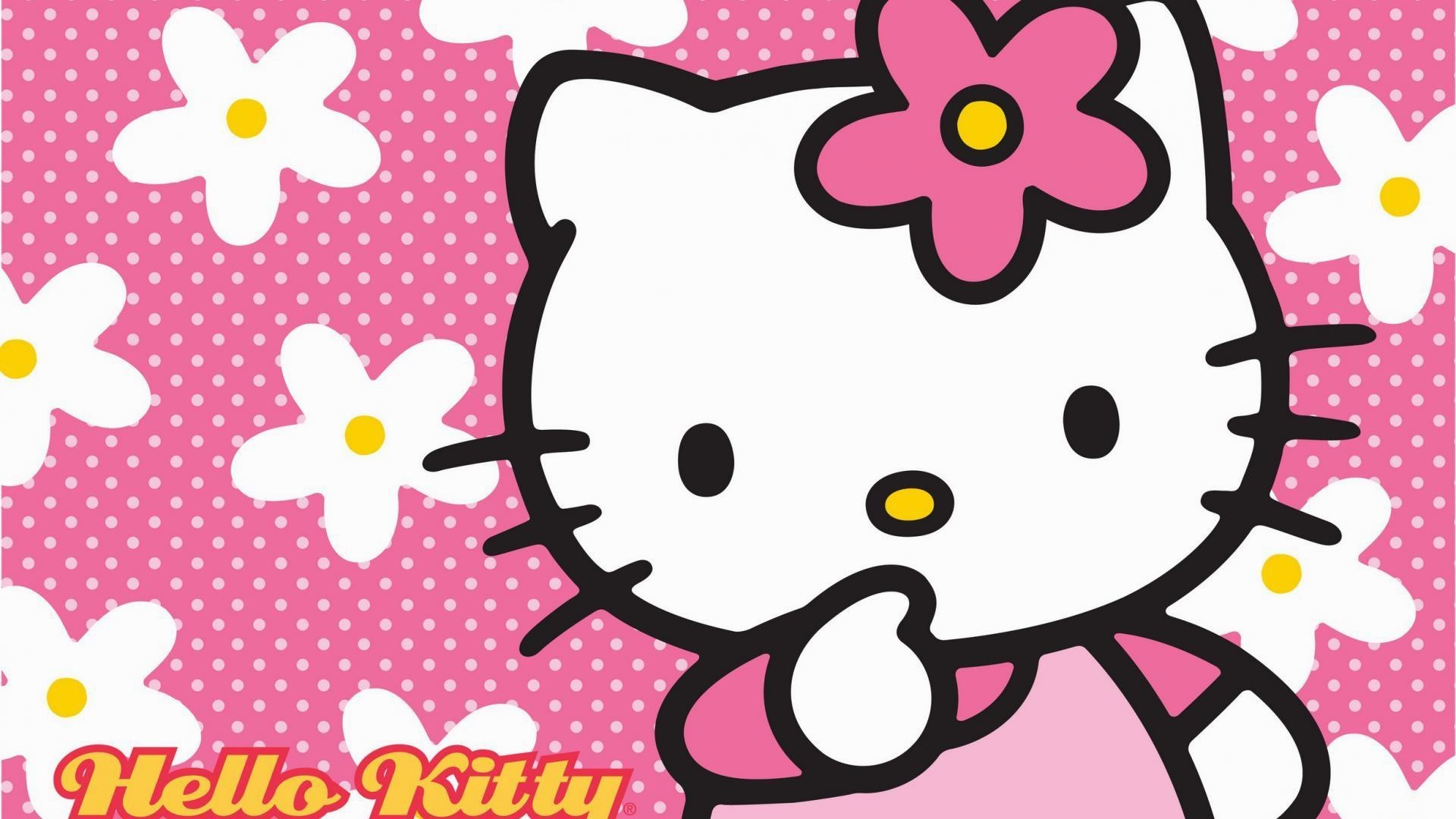 Download Sanrio Characters Pink Hello Kitty Wallpaper  Wallpaperscom