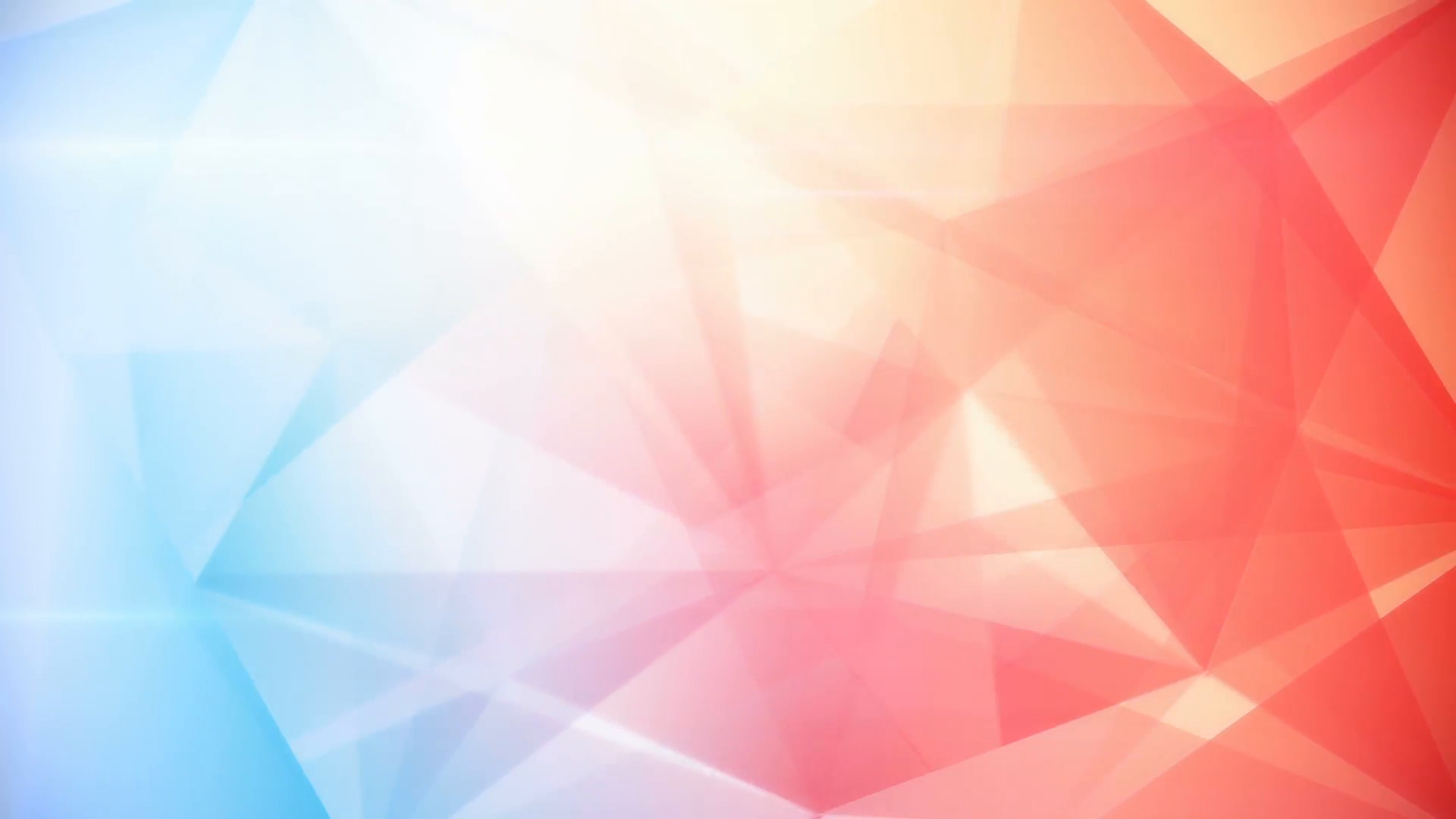 1920x1080 Subscription Library abstract triangle geometrical blue red background loop