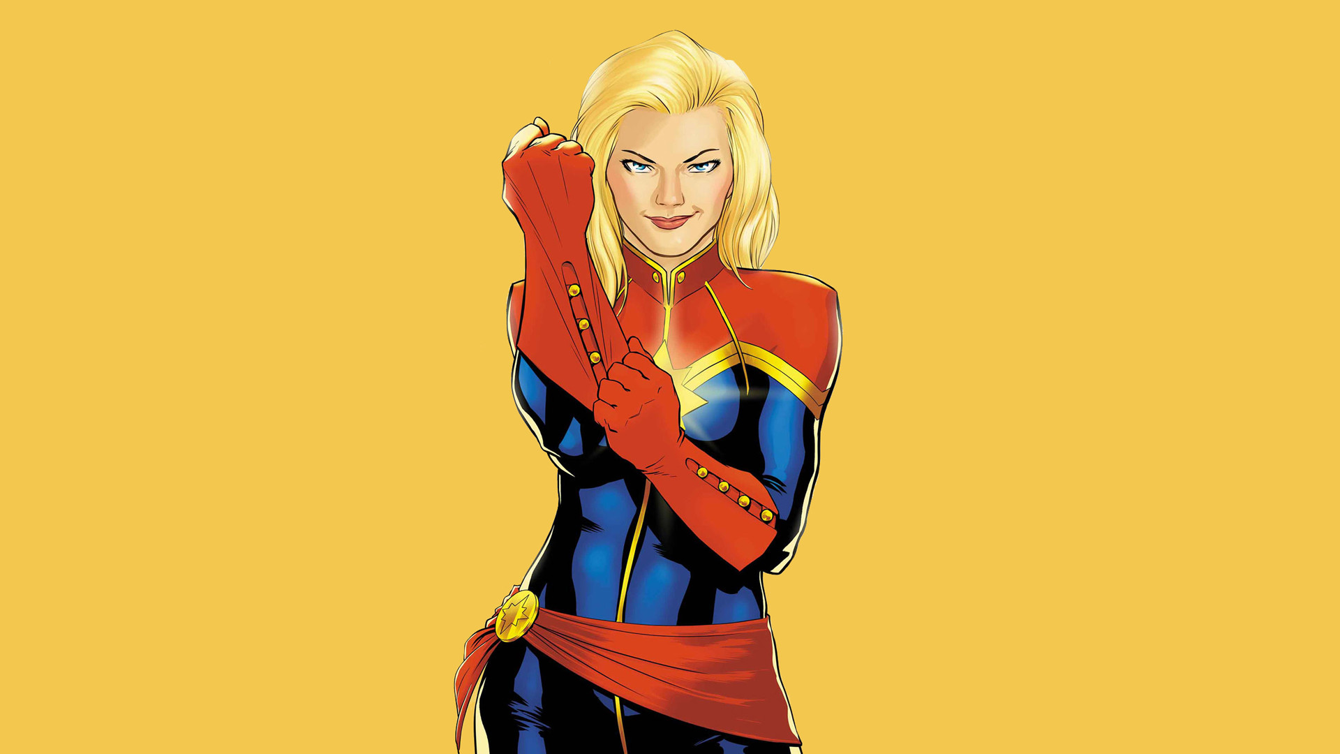 1920x1080 Comics - Captain Marvel Carol Danvers Wallpaper