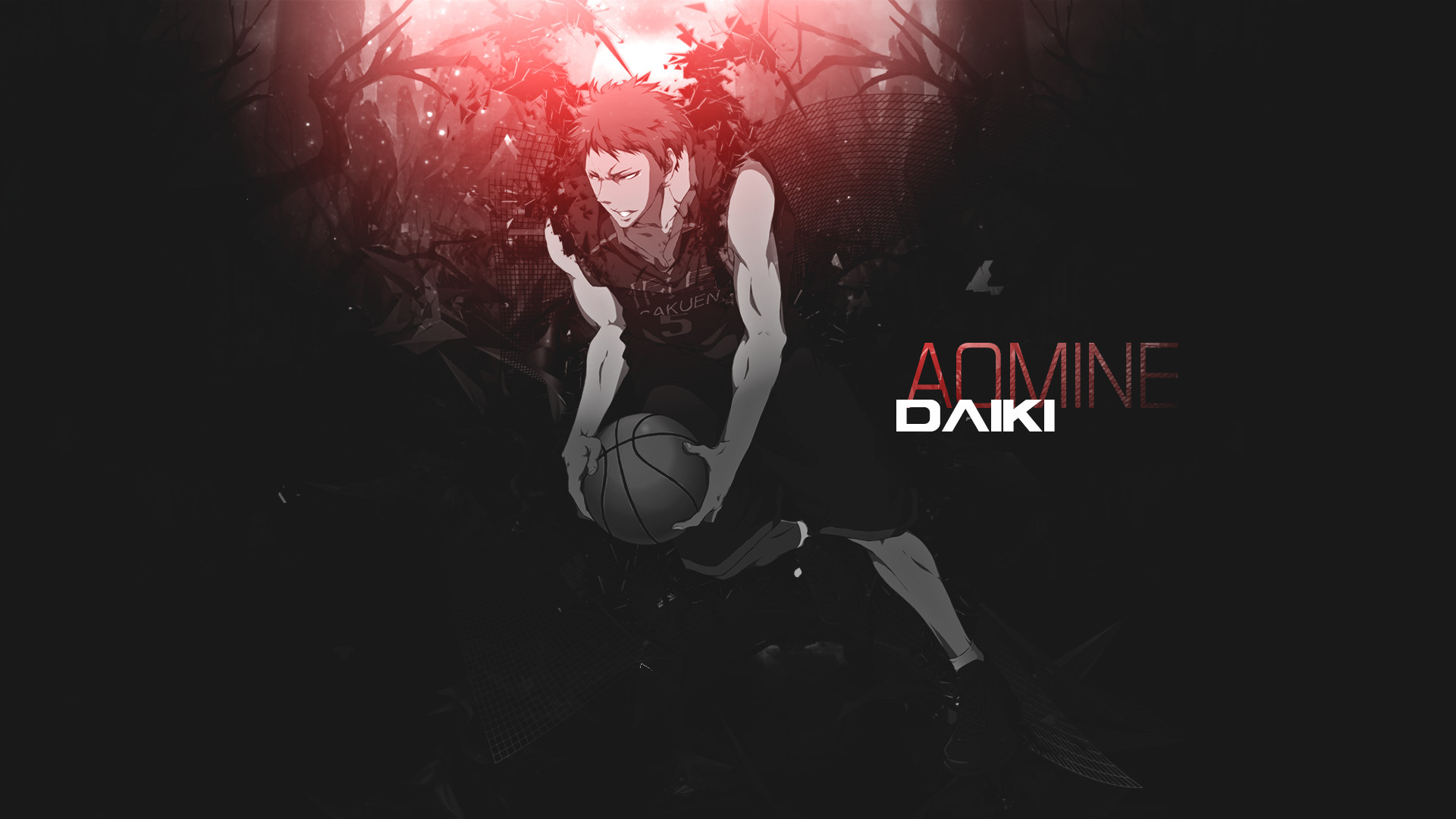 1920x1080 Anime - Kuroko's Basketball Daiki Aomine Wallpaper