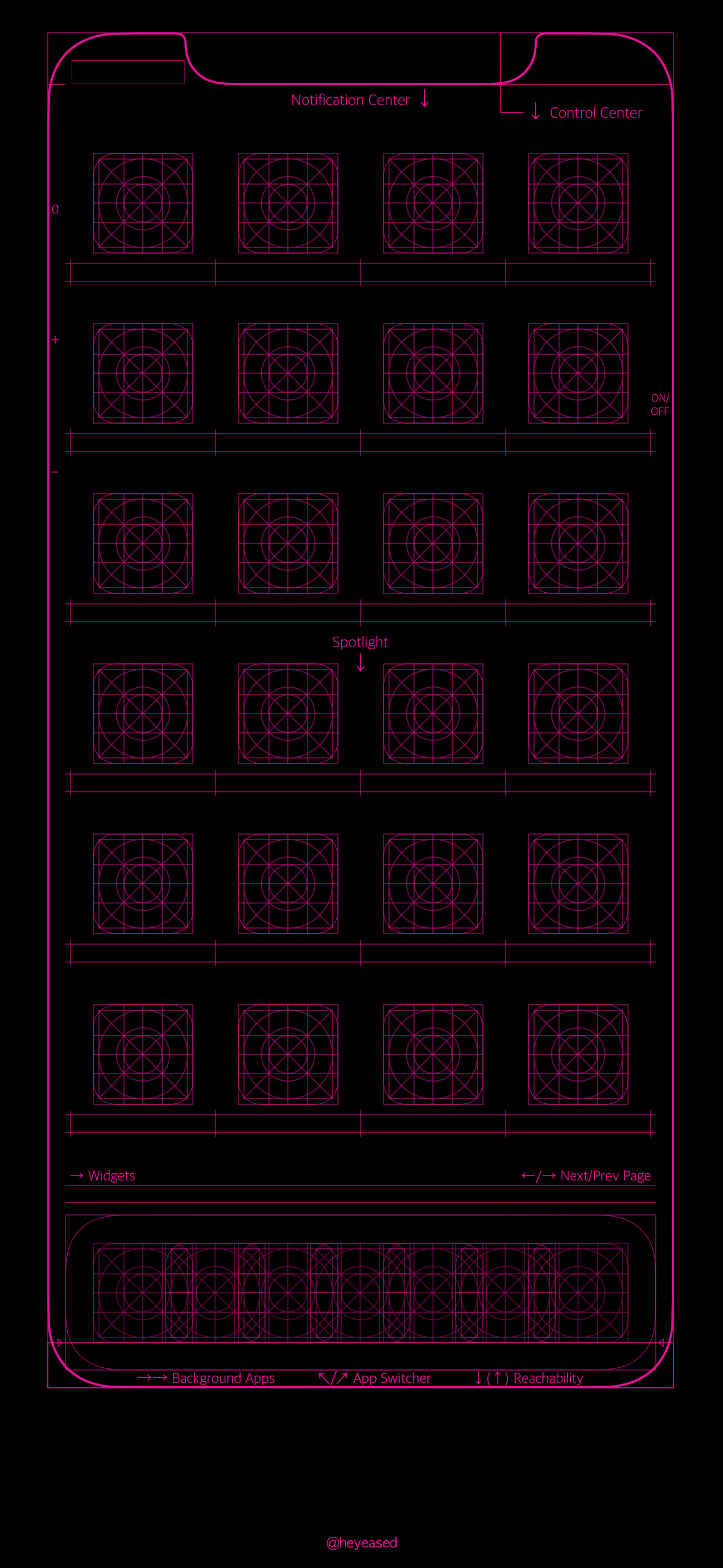 1301x2820 Blueprint Wallpaper For X In Pink