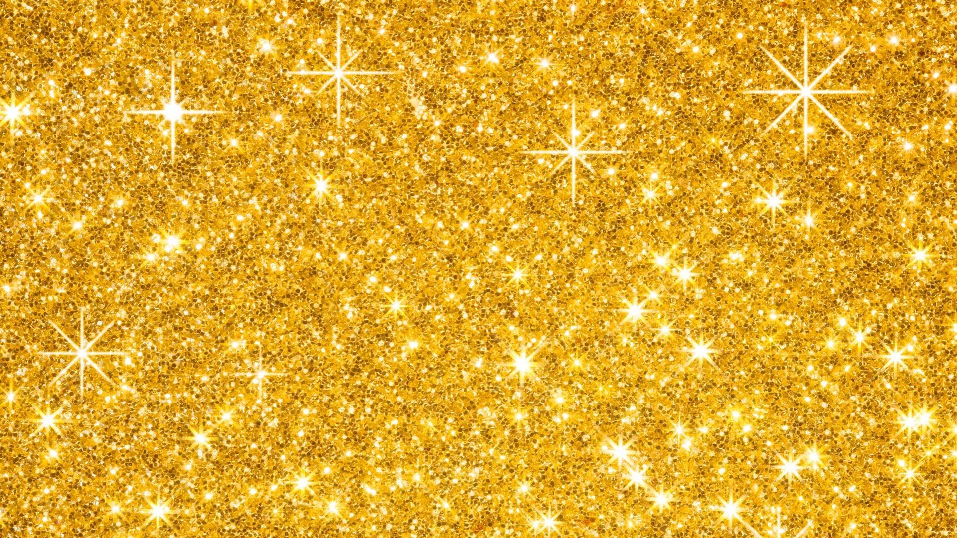 1920x1080 Free Download Gold Glitter 1080p Background Properties #7719