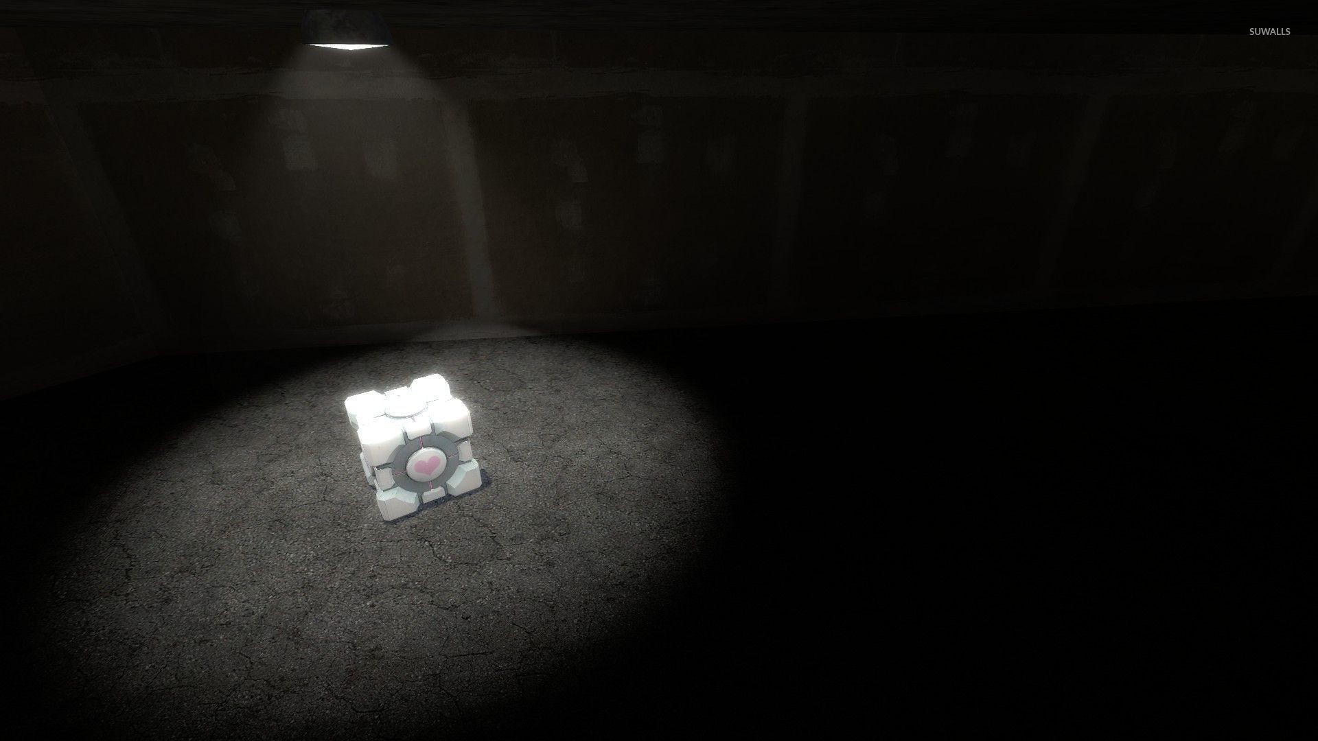 1920x1080 Weighted Companion Cube [3] wallpaper