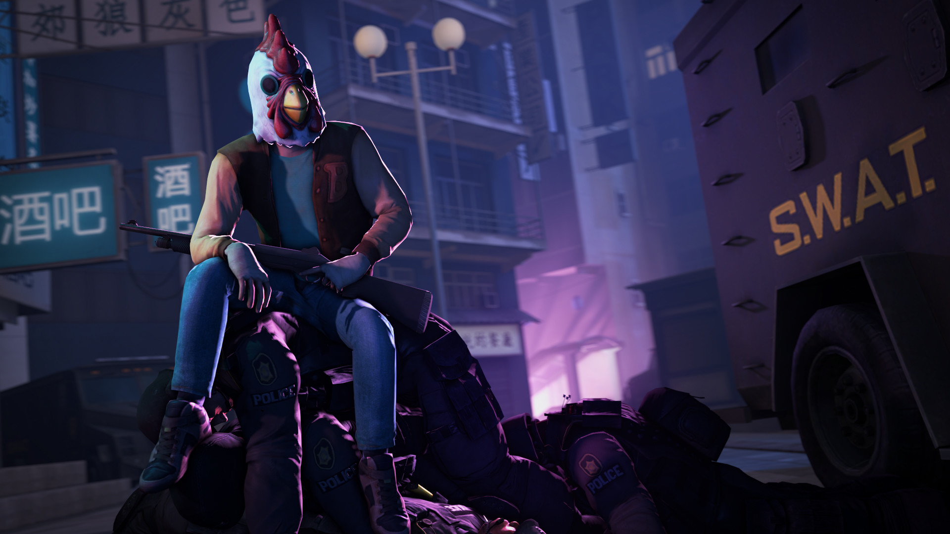 1920x1080 Video Game - Payday 2 Jacket (Payday) Hotline Miami 2: Wrong Number Hotline