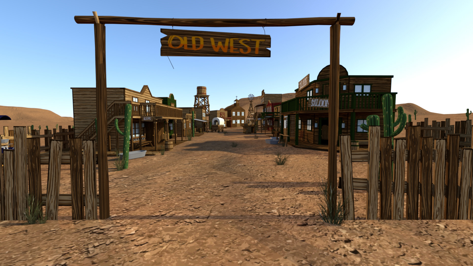 1920x1080 Welcome to the Old West