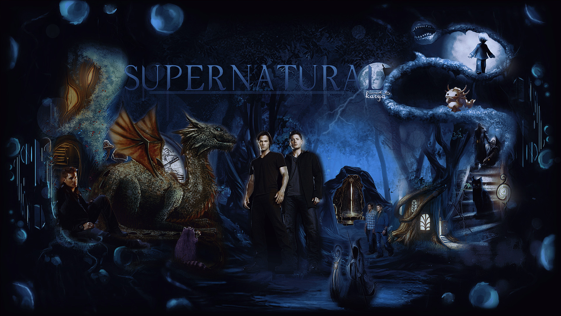 1920x1080 Supernatural Season 10 100% Quality HD Live Wallpaper - DSC671671 Screenshot