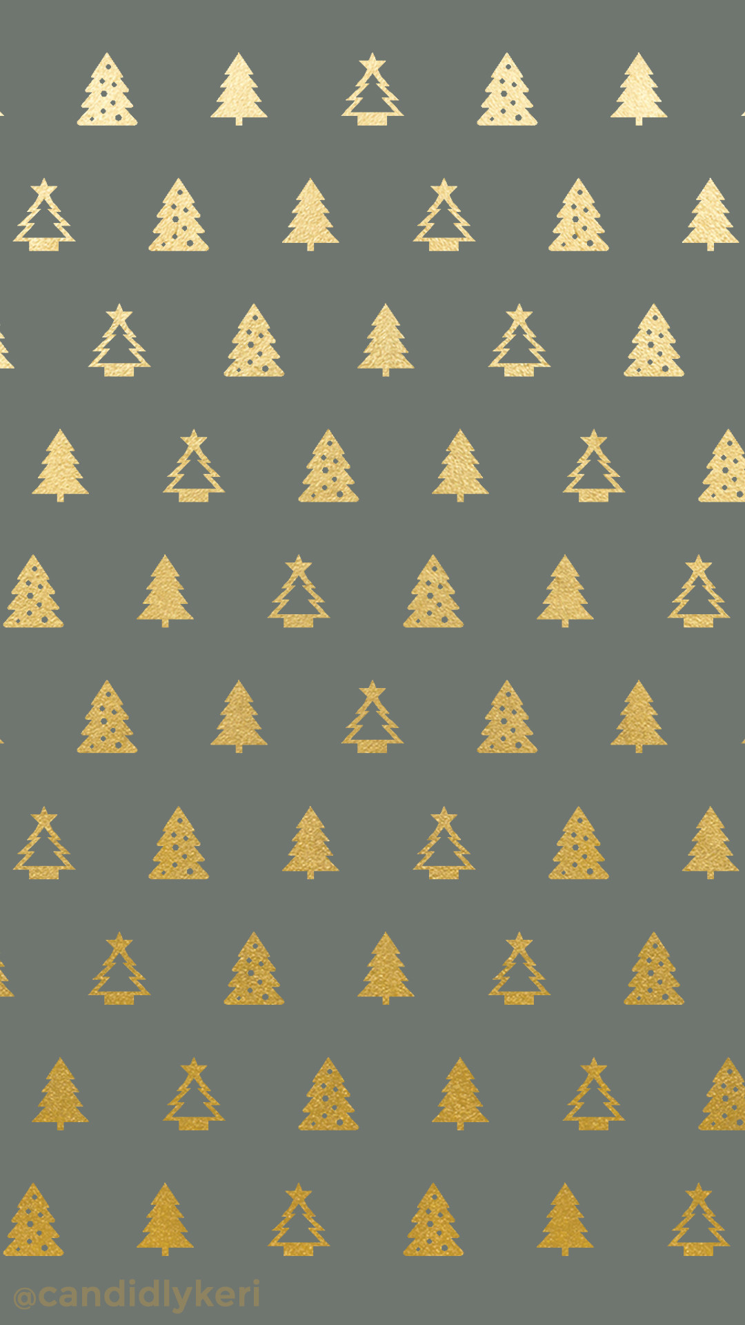 1080x1920 Christmas tree gold foil green background wallpaper you can download for  free on the blog!