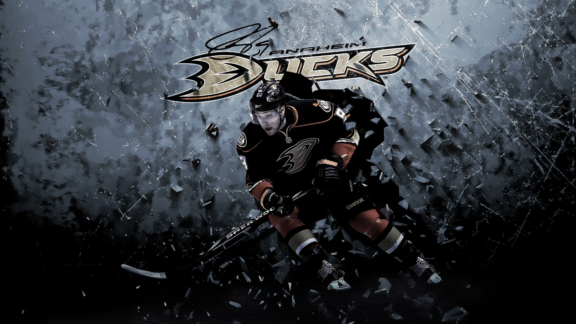 1920x1080 Anaheim Ducks Background Free Download.