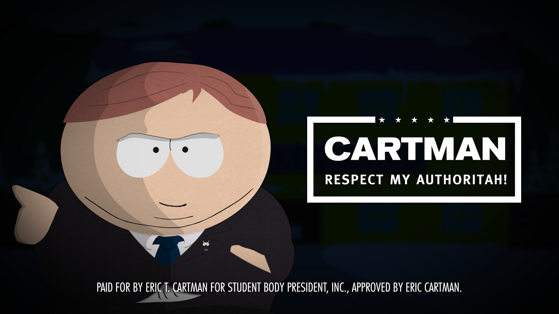 1920x1080 ... Eric Cartman For President [DELETED BY VIACOM] by AnonPaul