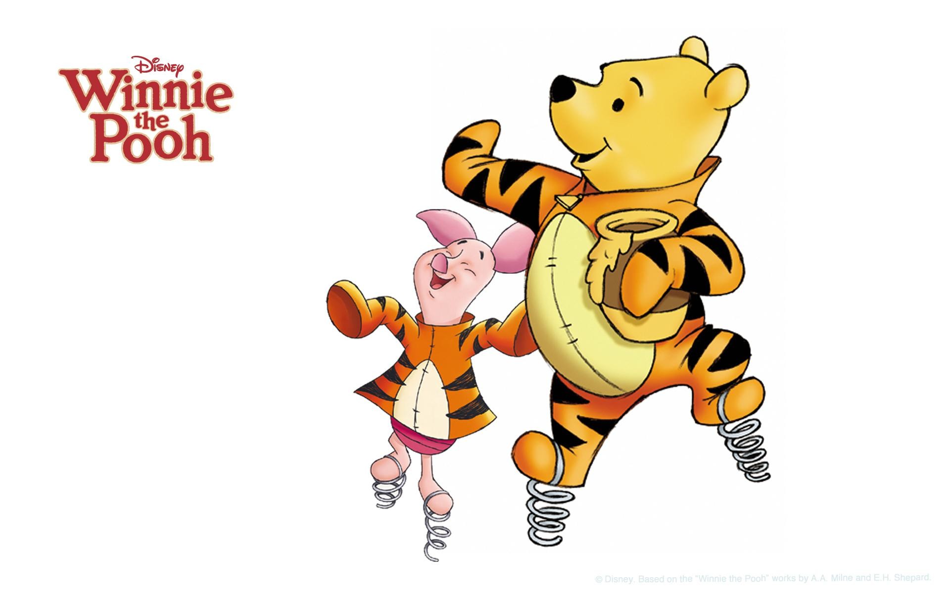 Winnie The Pooh Fall Wallpaper.