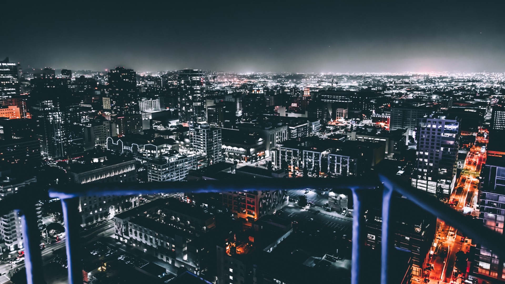 1920x1080 Preview wallpaper los angeles, united states, night city, buildings  