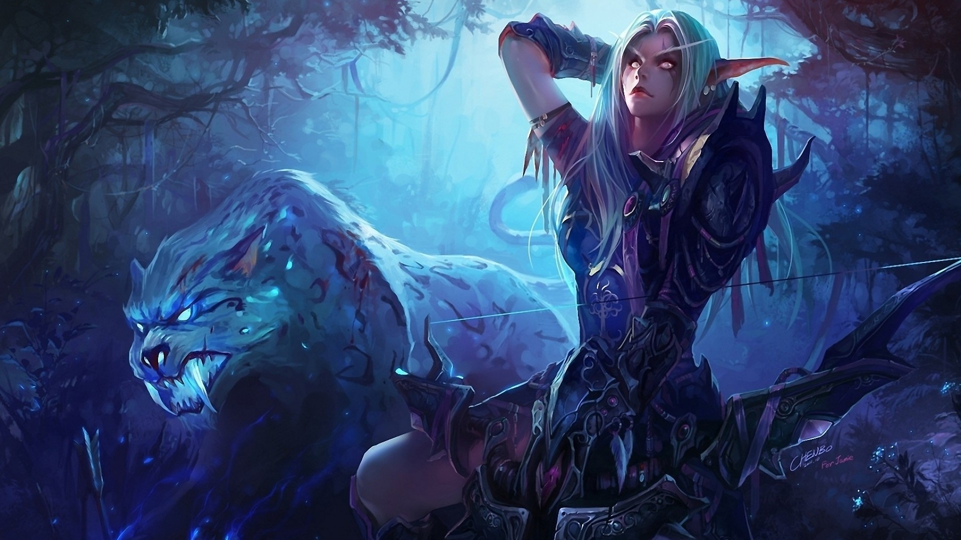 1920x1080 Preview wallpaper hearthstone, podcast, rogue, hunter, card 