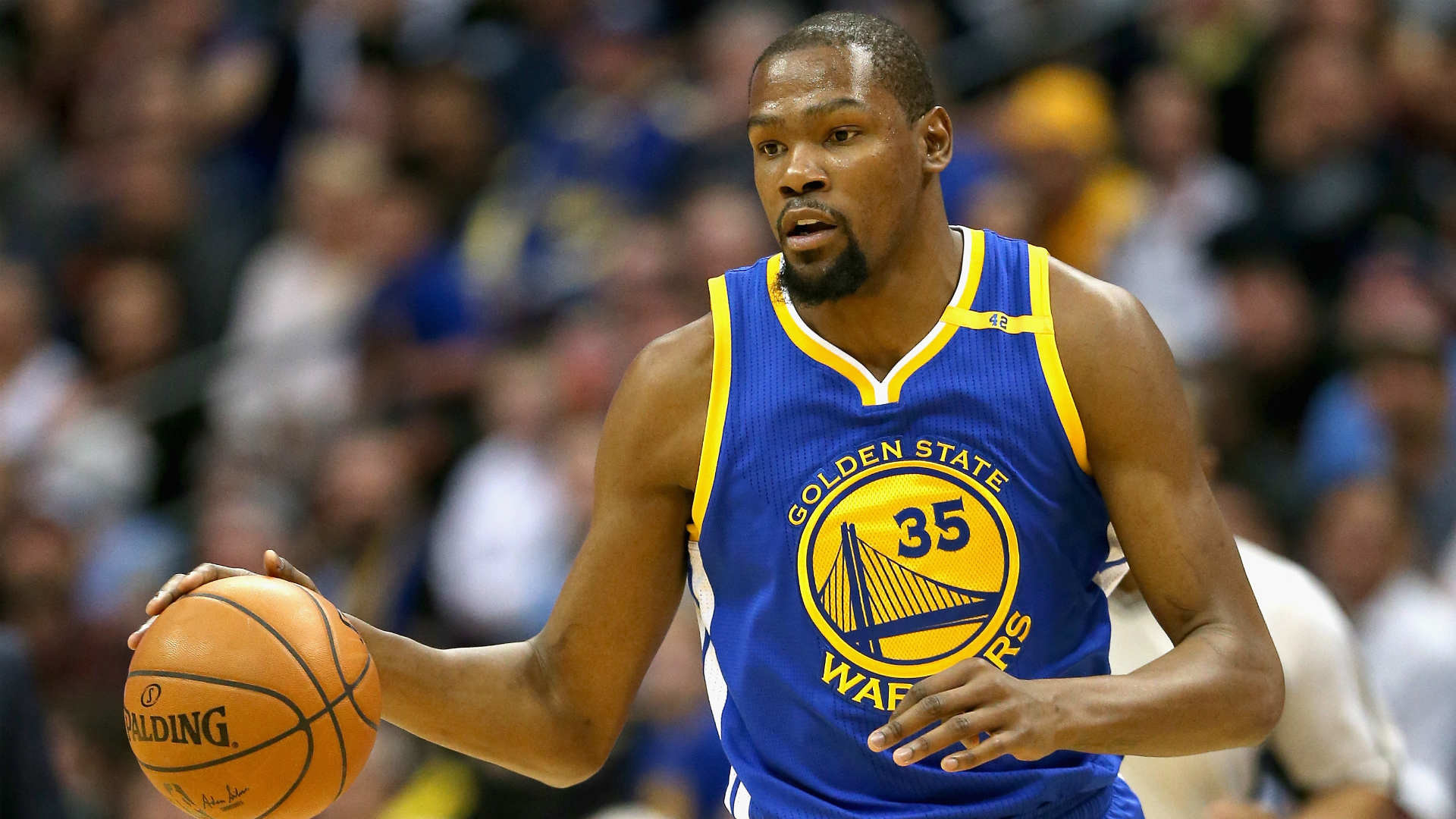 1920x1080 Warriors' Kevin Durant Exits Homecoming Vs. Wizards With Knee Injury