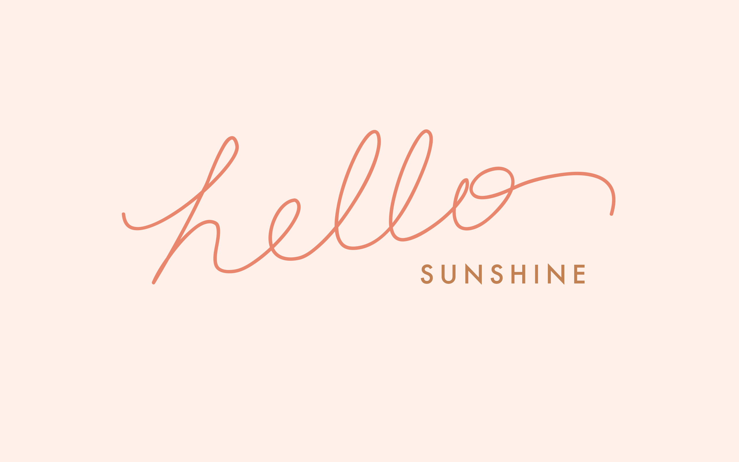 2560x1600 Hello Sunshine Wallpaper Download